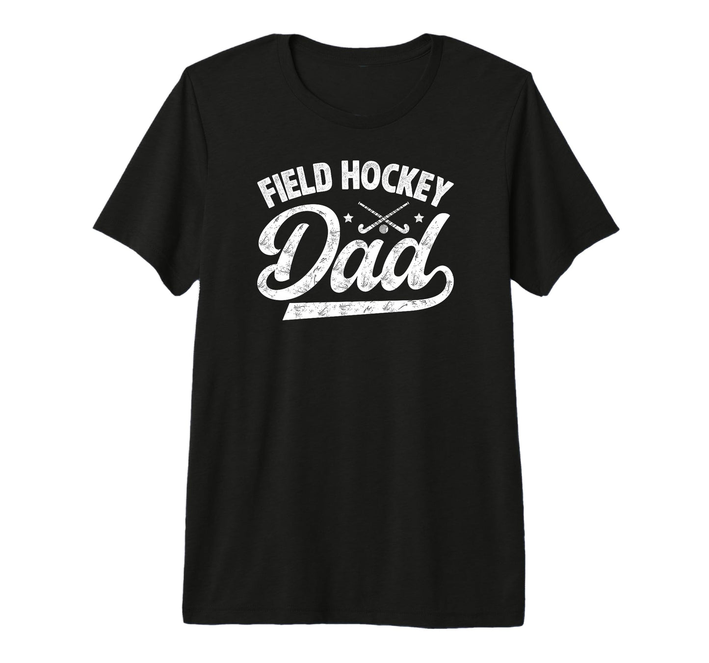 Mens Field Hockey Dad Field Hockey T-Shirt - Unique Graphic for Adults - T-Shirt, Sweatshirt, Hoodie