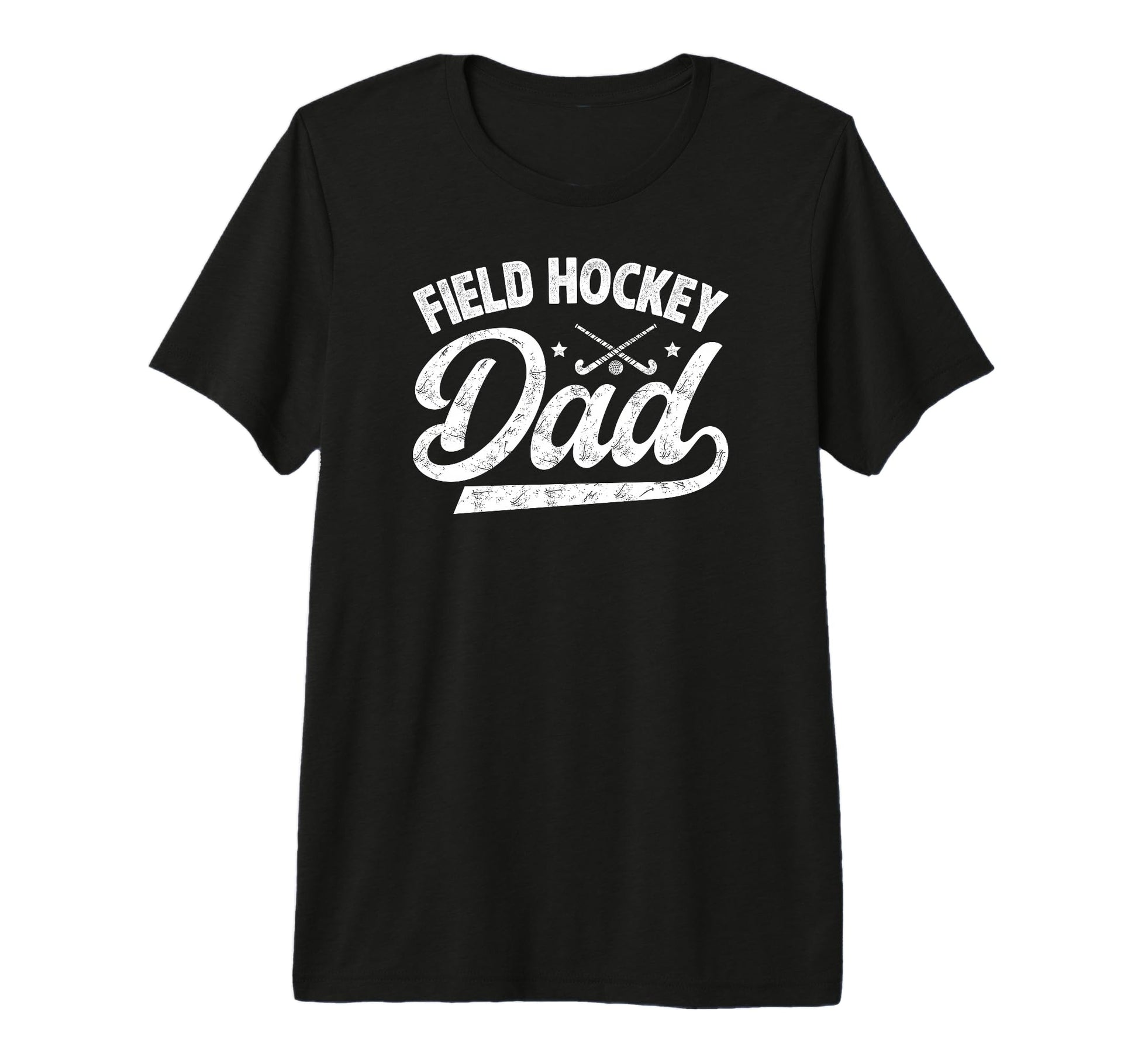 Mens Field Hockey Dad Field Hockey T-Shirt - Unique Graphic for Adults - T-Shirt, Sweatshirt, Hoodie