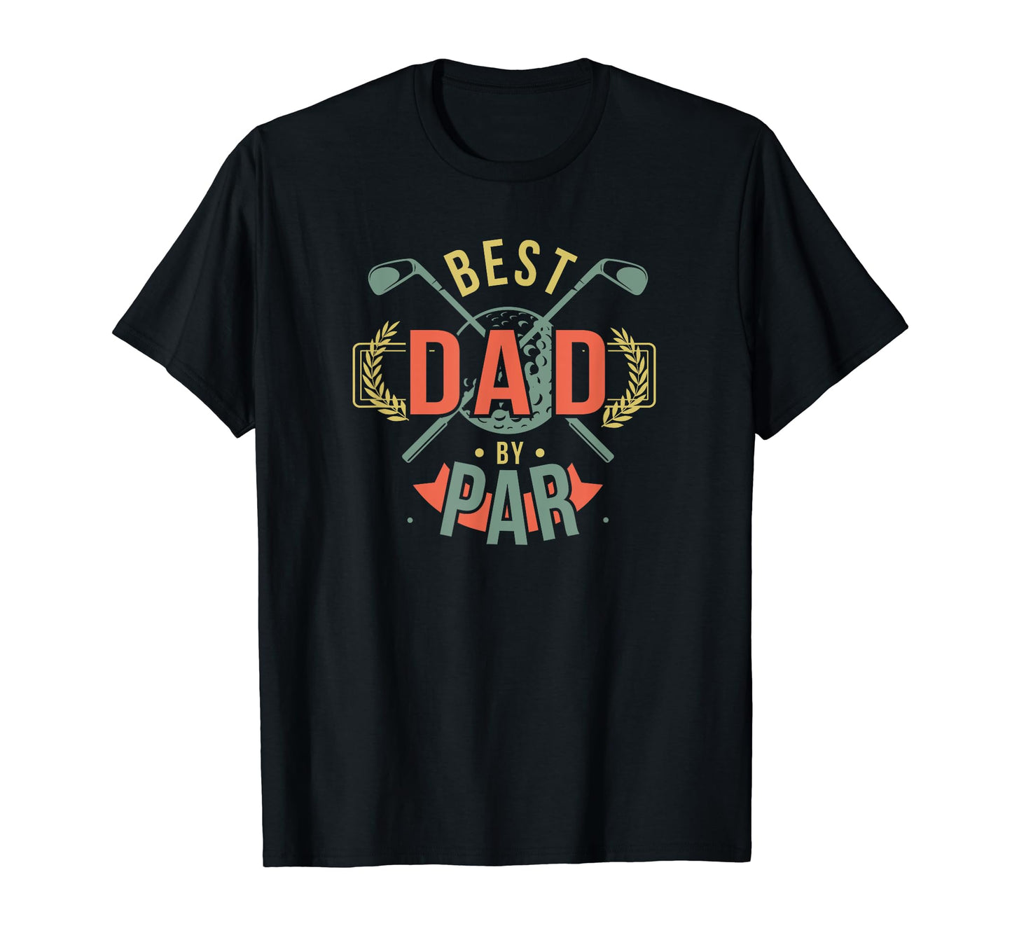 Golf Dad Best Dad Par Golfing T-Shirt - Custom Art Print for Adults - T-Shirt, Sweatshirt, Hoodie