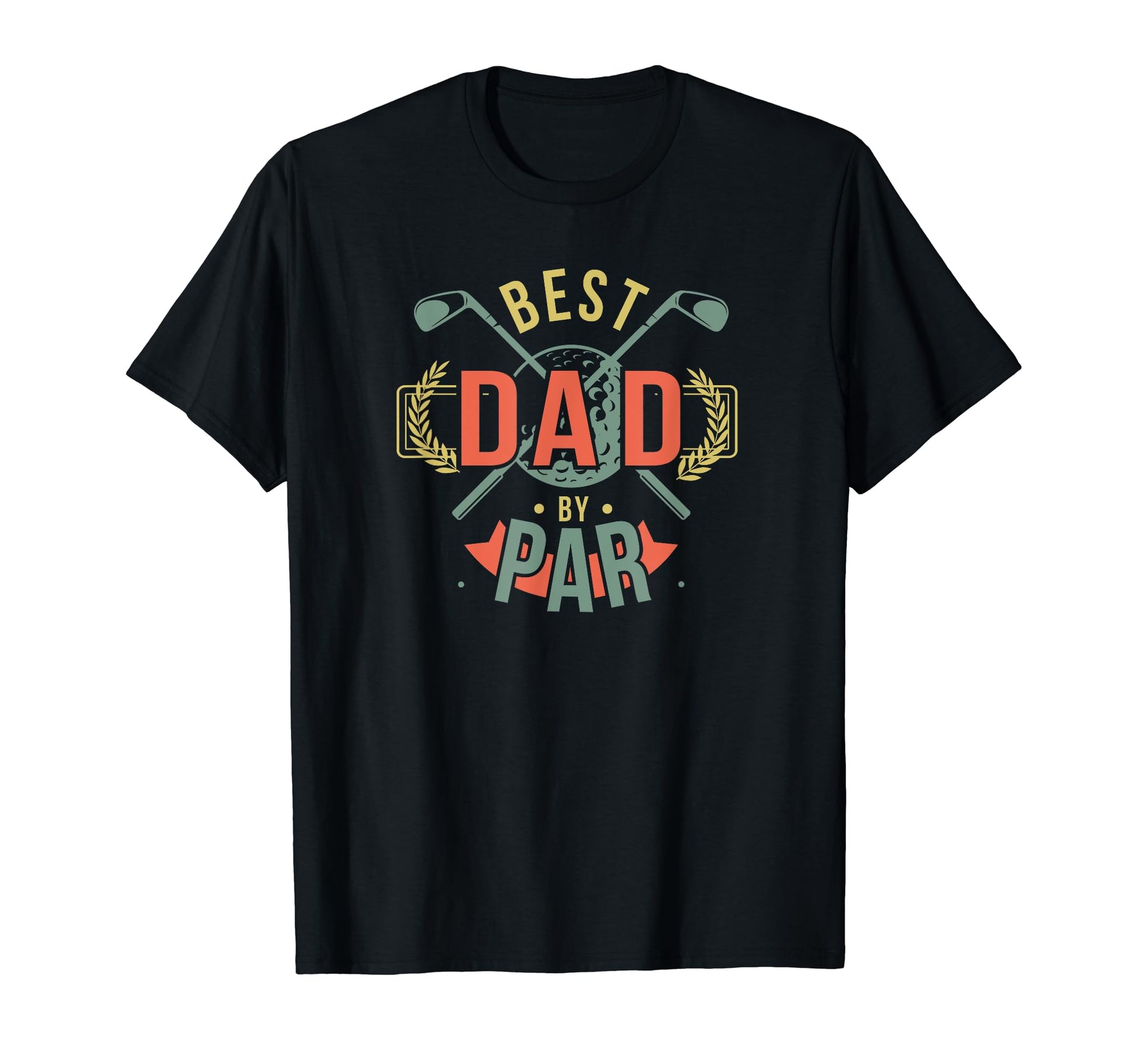 Golf Dad Best Dad Par Golfing T-Shirt - Custom Art Print for Adults - T-Shirt, Sweatshirt, Hoodie