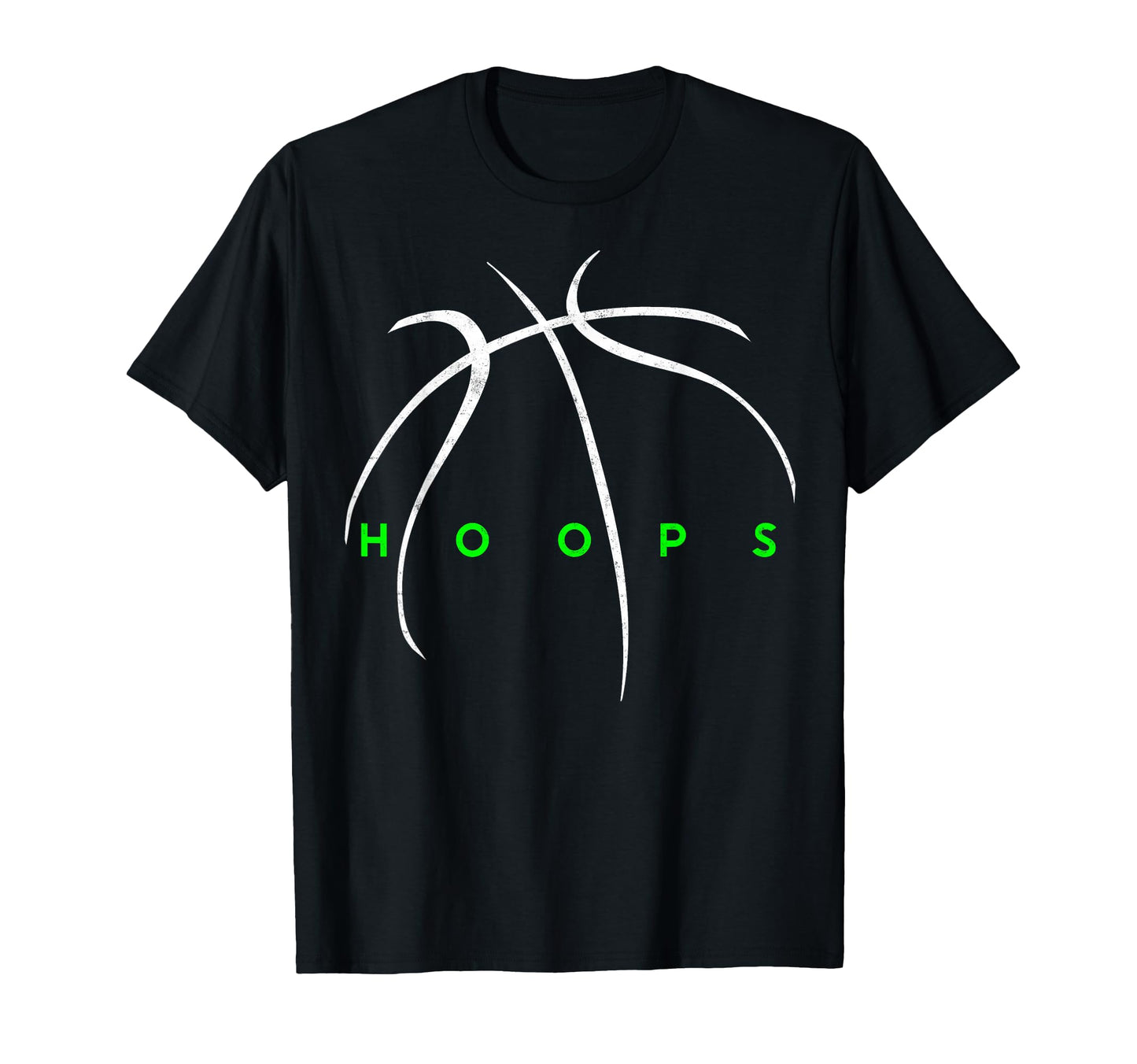 Hoops Basketball Ball Basketball Playee T-Shirt - Unique Graphic Unisex - T-Shirt, Sweatshirt, Hoodie
