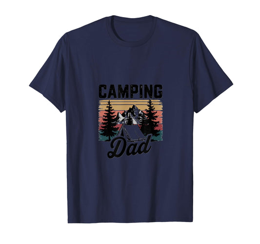 Camping Dad Mountain Tent T-Shirt - Graphic Print for Adults - T-Shirt, Sweatshirt, Hoodie