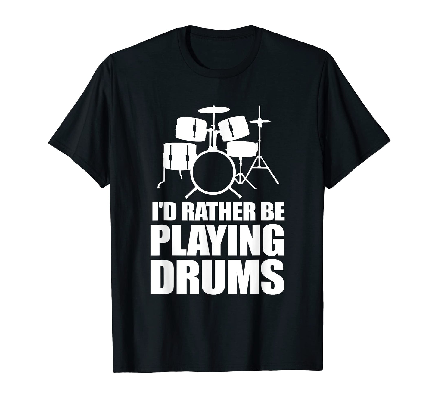 Drummer Musician Drum Player T-Shirt - Minimalist Print Men Women - T-Shirt, Sweatshirt, Hoodie