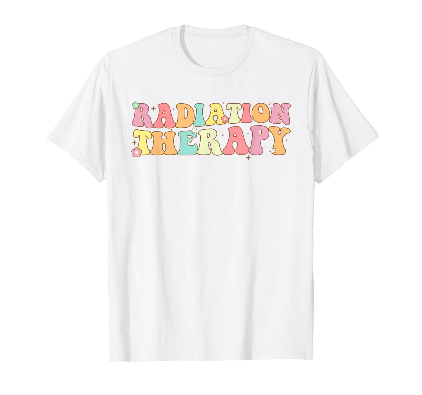 Groovy Radiation Therapist Radiation T-Shirt - Aesthetic Graphic Men Women - T-Shirt, Sweatshirt, Hoodie