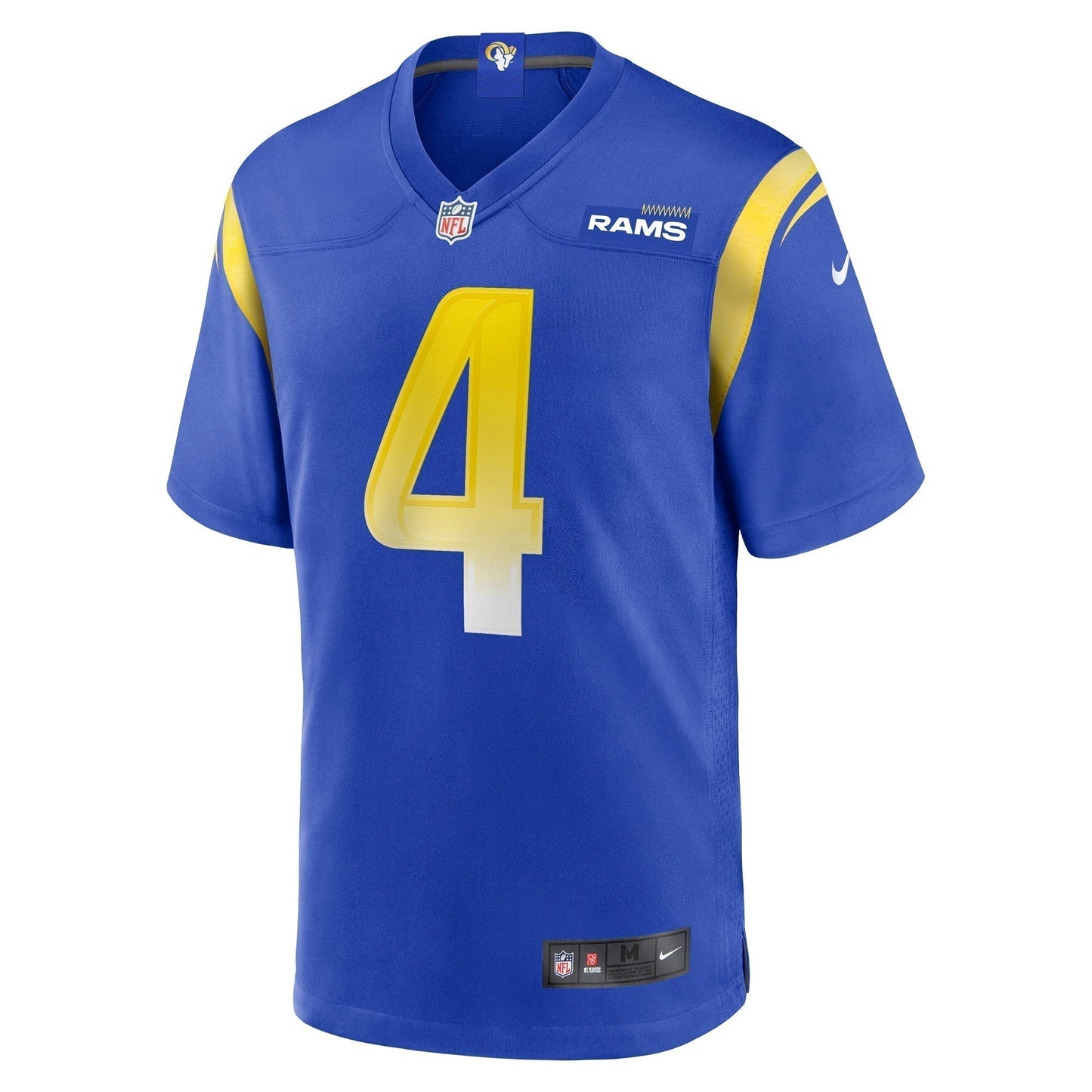 Jordan Fuller Los Angeles Rams Game Jersey - Royal football jersey product view 2