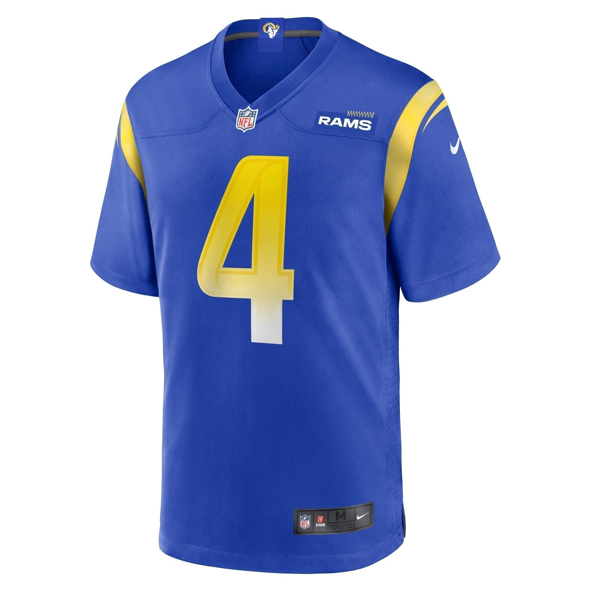 Jordan Fuller Los Angeles Rams Game Jersey - Royal football jersey product view 2