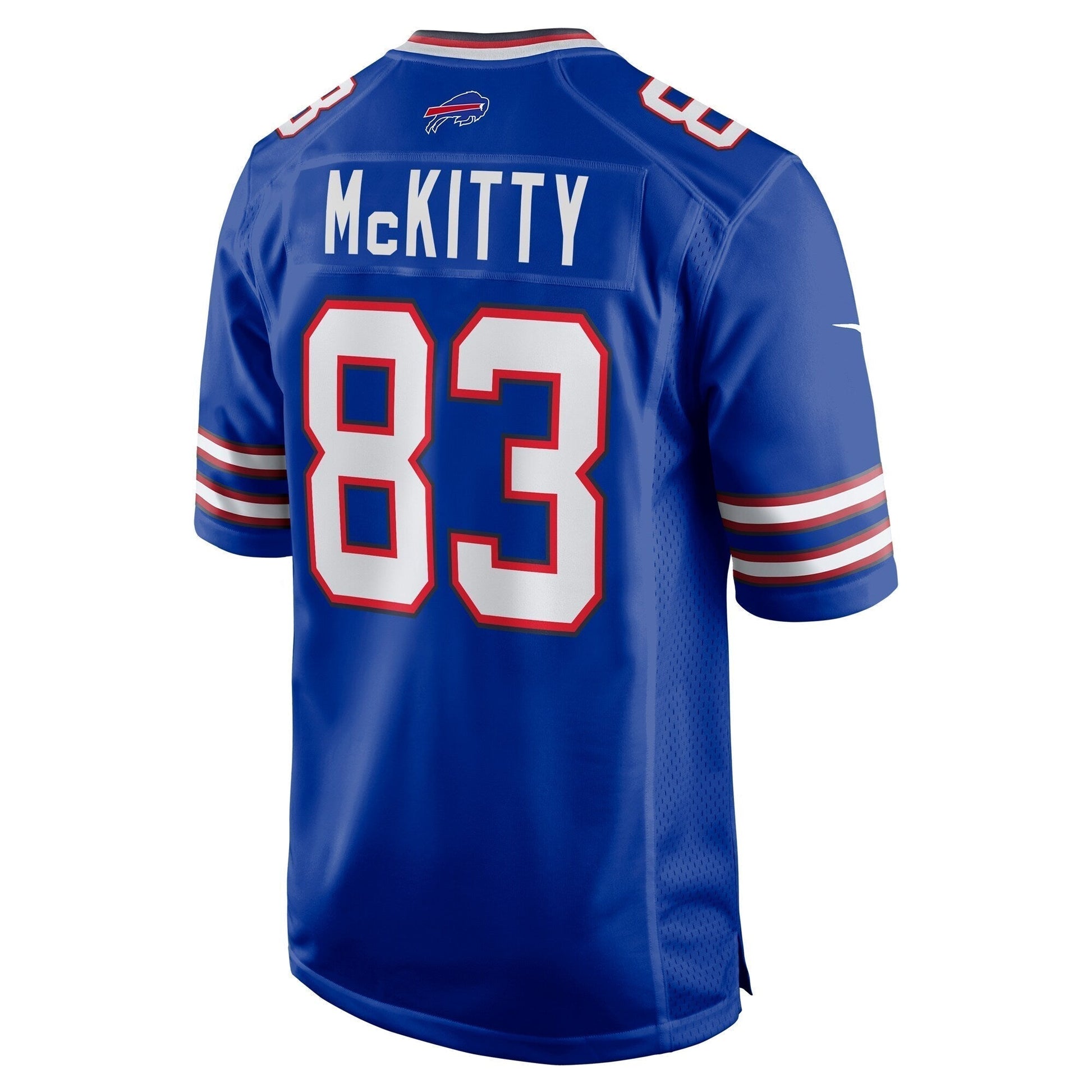 Tre McKitty Buffalo Bills Team Game Jersey - Royal football jersey product view 3