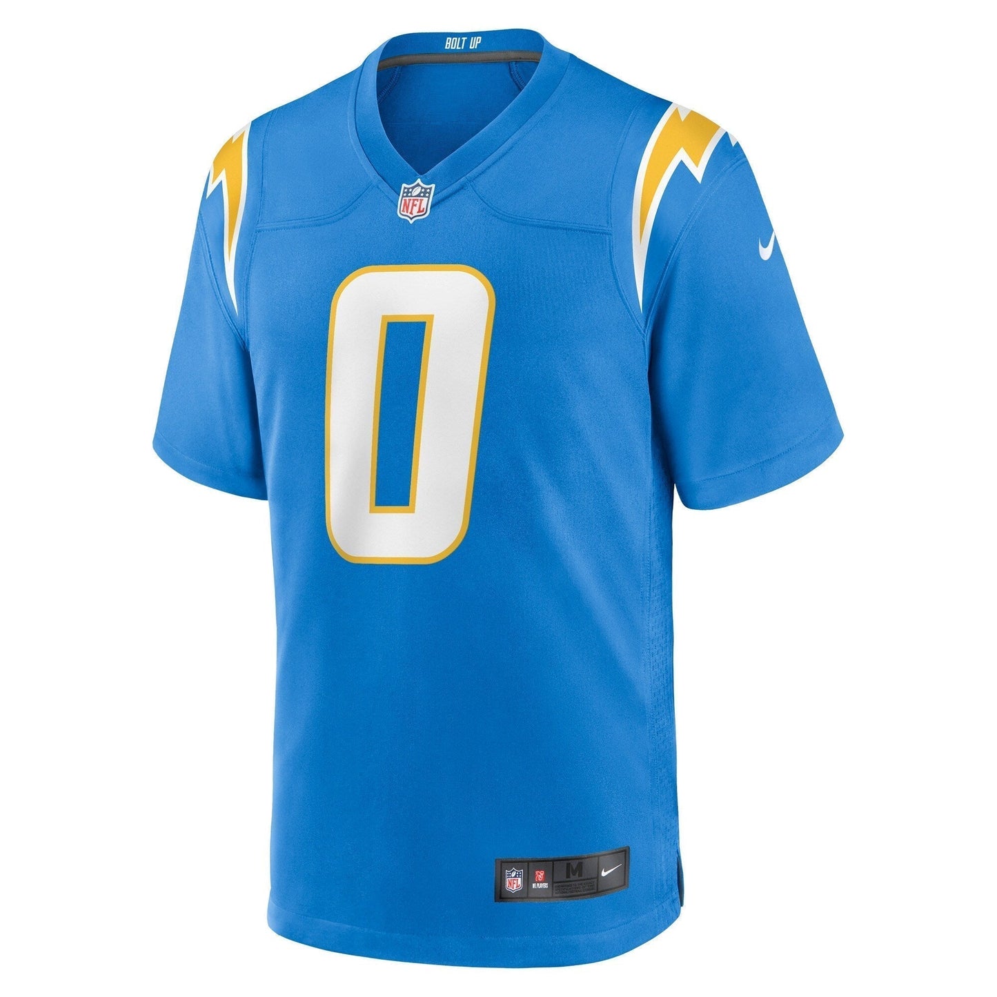 Daiyan Henley Los Angeles Chargers Team Game Jersey - Powder Blue football jersey product view 2