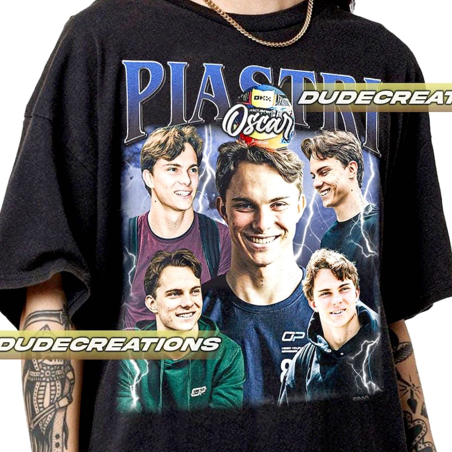 Oscar Piastri Vintage Unisex T-Shirt Gift For All Unisex T-shirt, Sweatshirt, Hoodie, Long Sleeve Tee - T-Shirt, Sweatshirt, Hoodie
