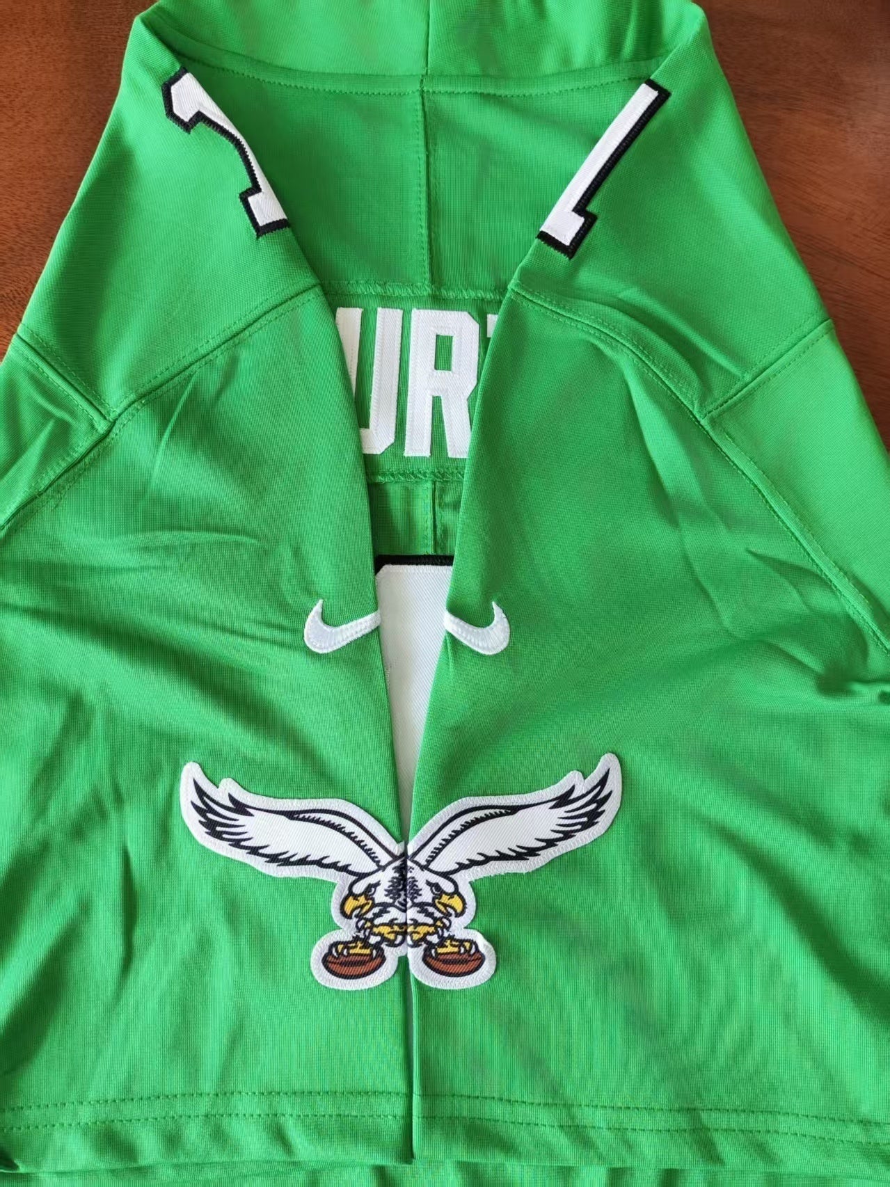 Men's Philadelphia Eagles Randall Cunningham Jersey-green football jersey product view 2