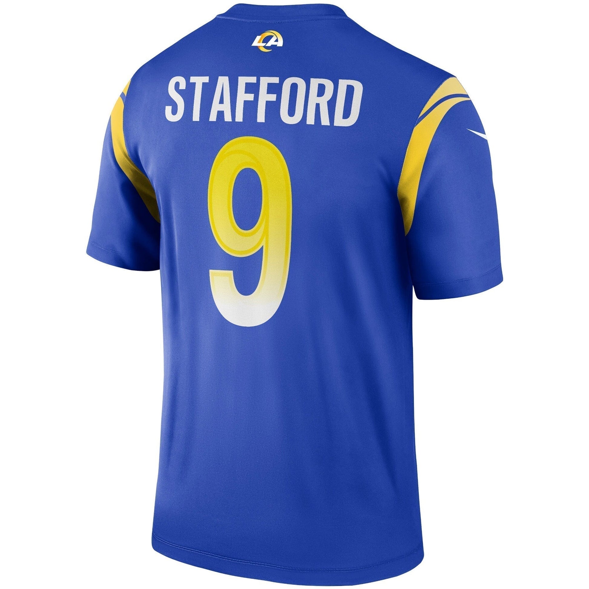 Matthew Stafford Los Angeles Rams Legend Jersey - Royal football jersey product view 3