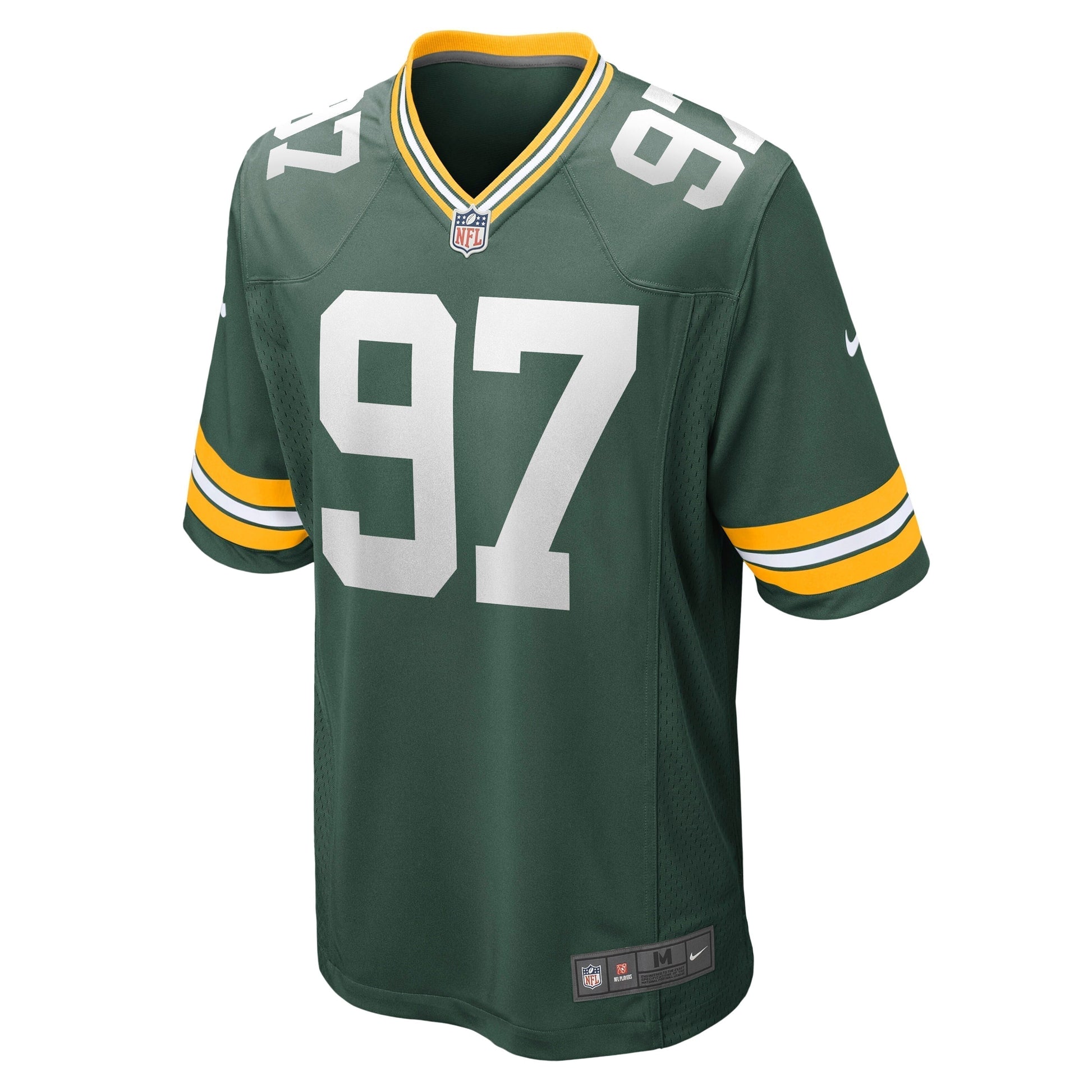 Kenny Clark Green Bay Packers Game Jersey - Green football jersey product view 2
