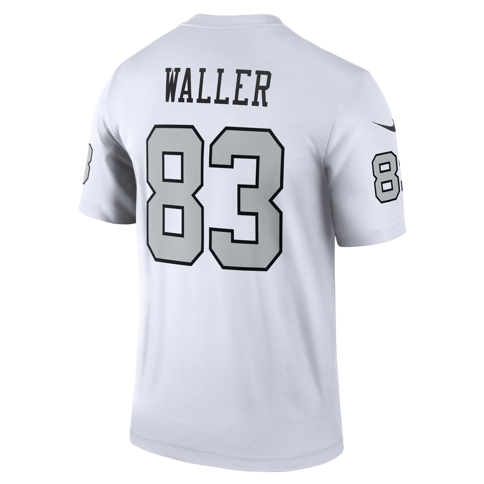 Darren Waller Las Vegas Raiders Alternate Legend Jersey - White football jersey product view 3
