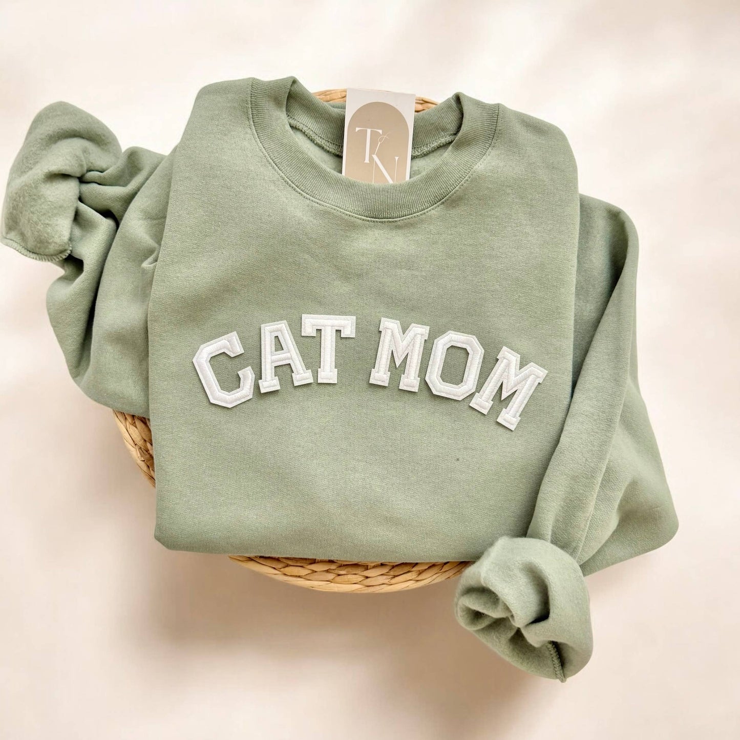 Cat Mom Crewneck Sweatshirt, Cat Mom Gifts Unisex T-shirt, Sweatshirt, Hoodie, Long Sleeve Tee - T-Shirt, Sweatshirt, Hoodie