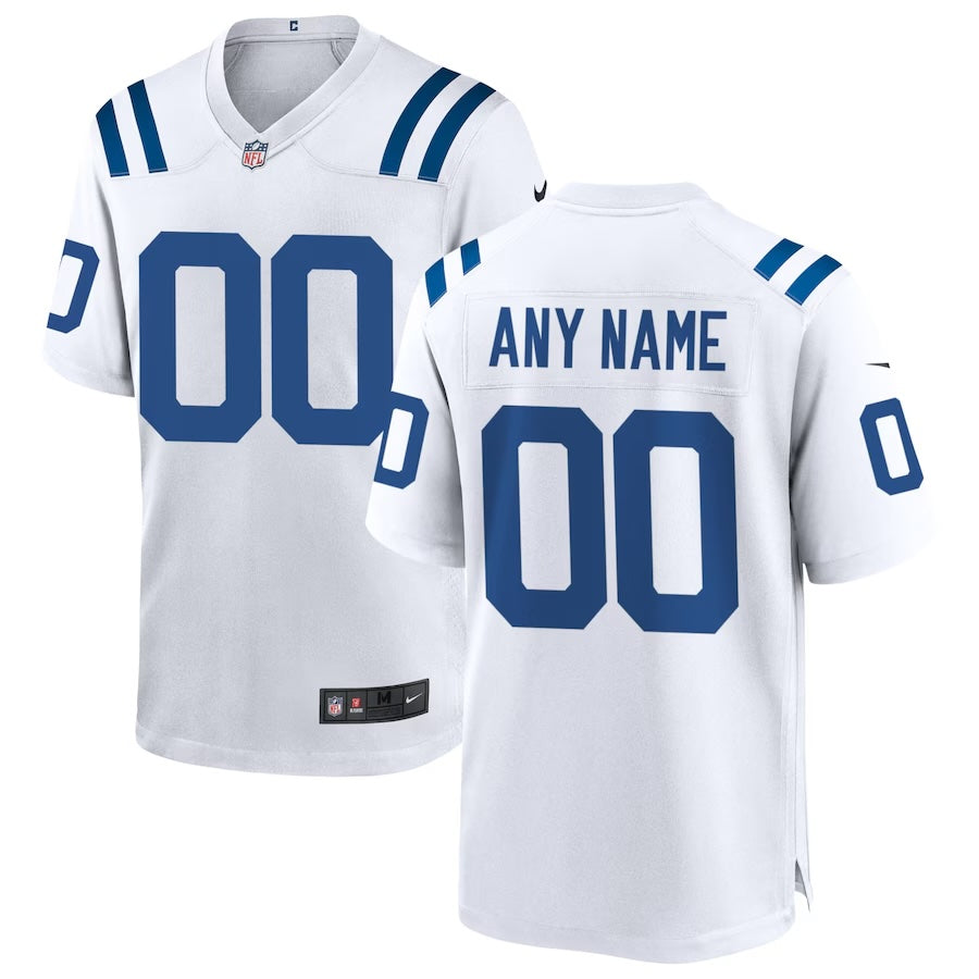 Custom Indianapolis Colts Jersey football jersey product view 1