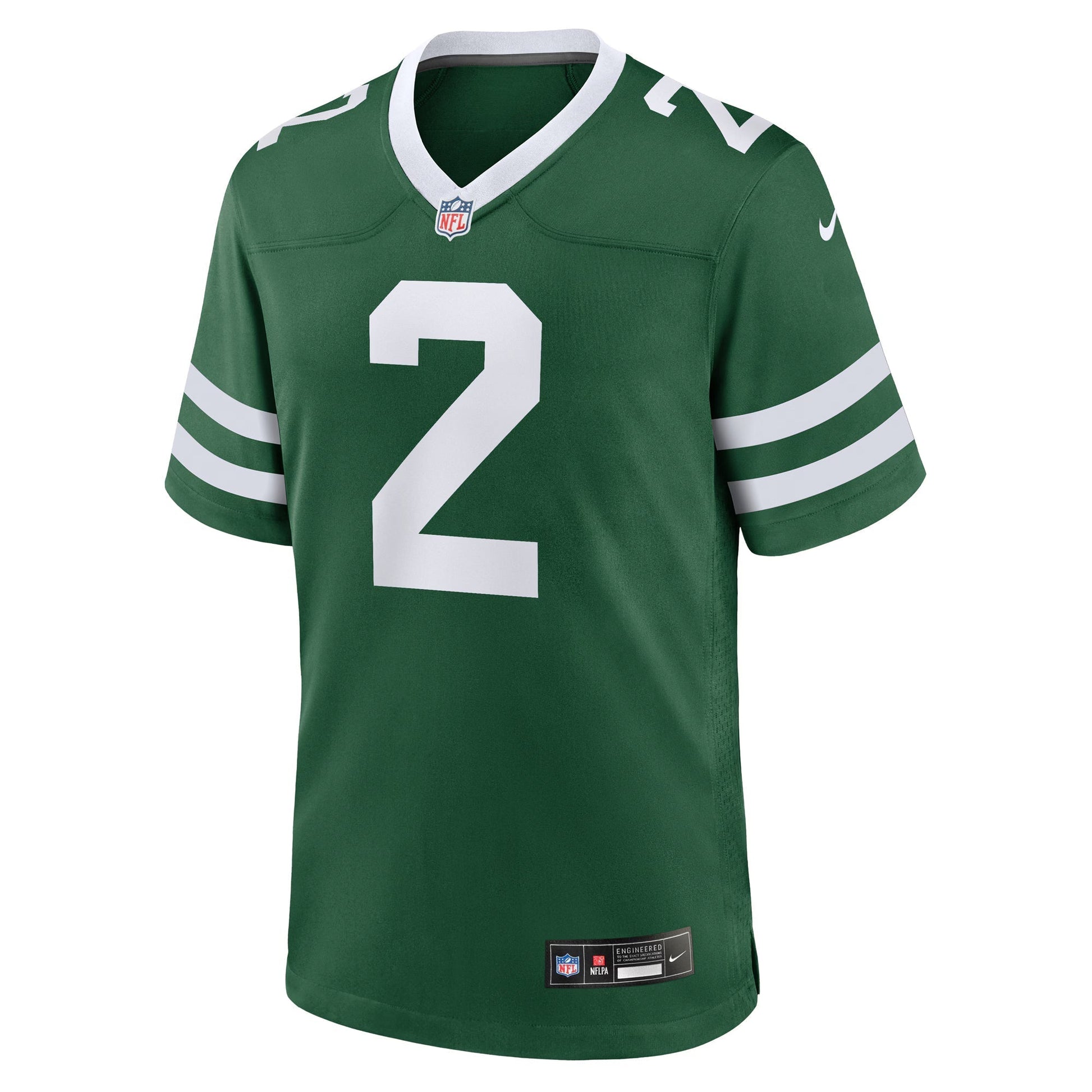 New York Jets Tyrod Taylor Legacy Green Team Game Jersey football jersey product view 1