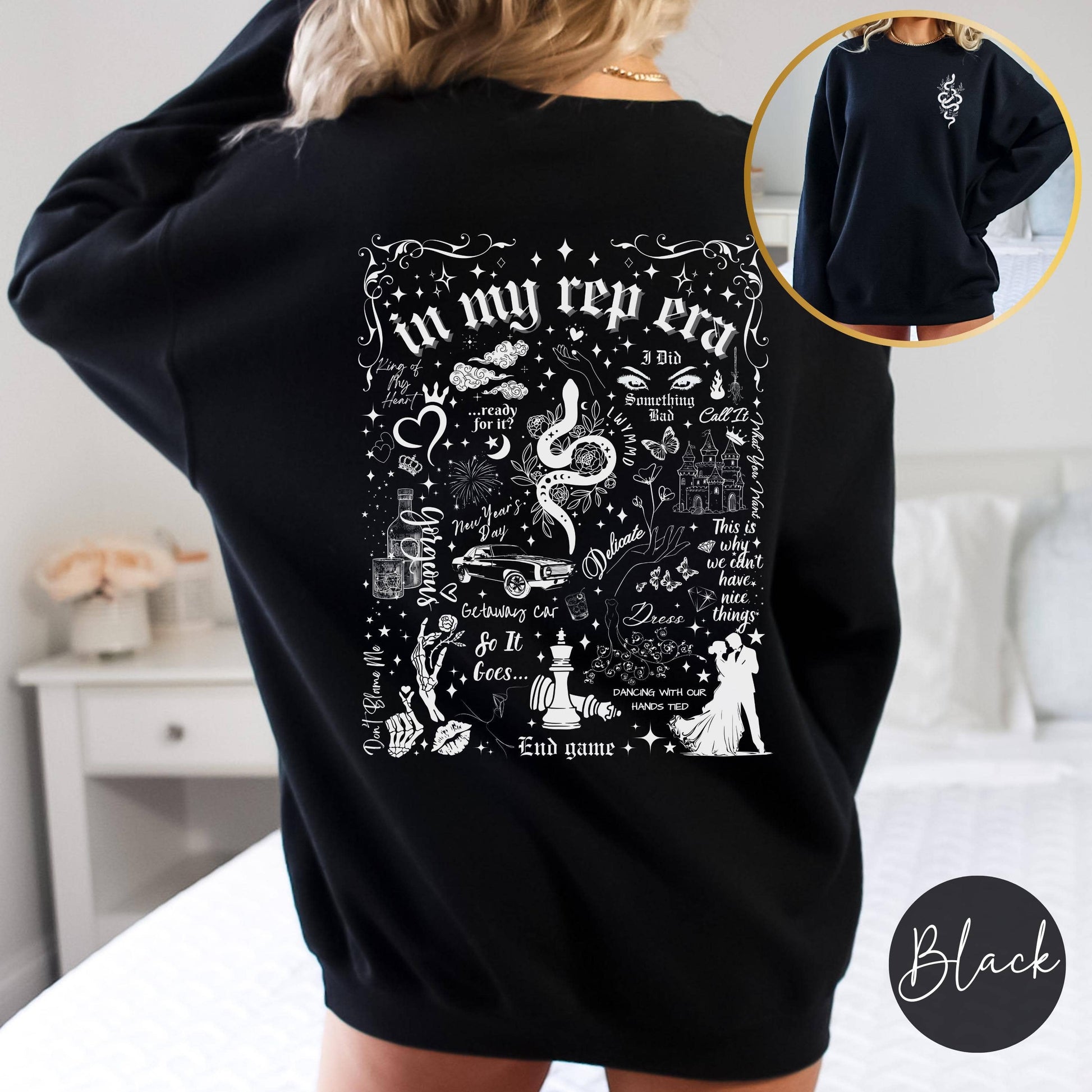 Rep Era Cozy Crewneck Taylor Fan Gift Unisex Fall Sweatshirt Unisex T-shirt, Sweatshirt, Hoodie, Long Sleeve Tee - T-Shirt, Sweatshirt, Hoodie