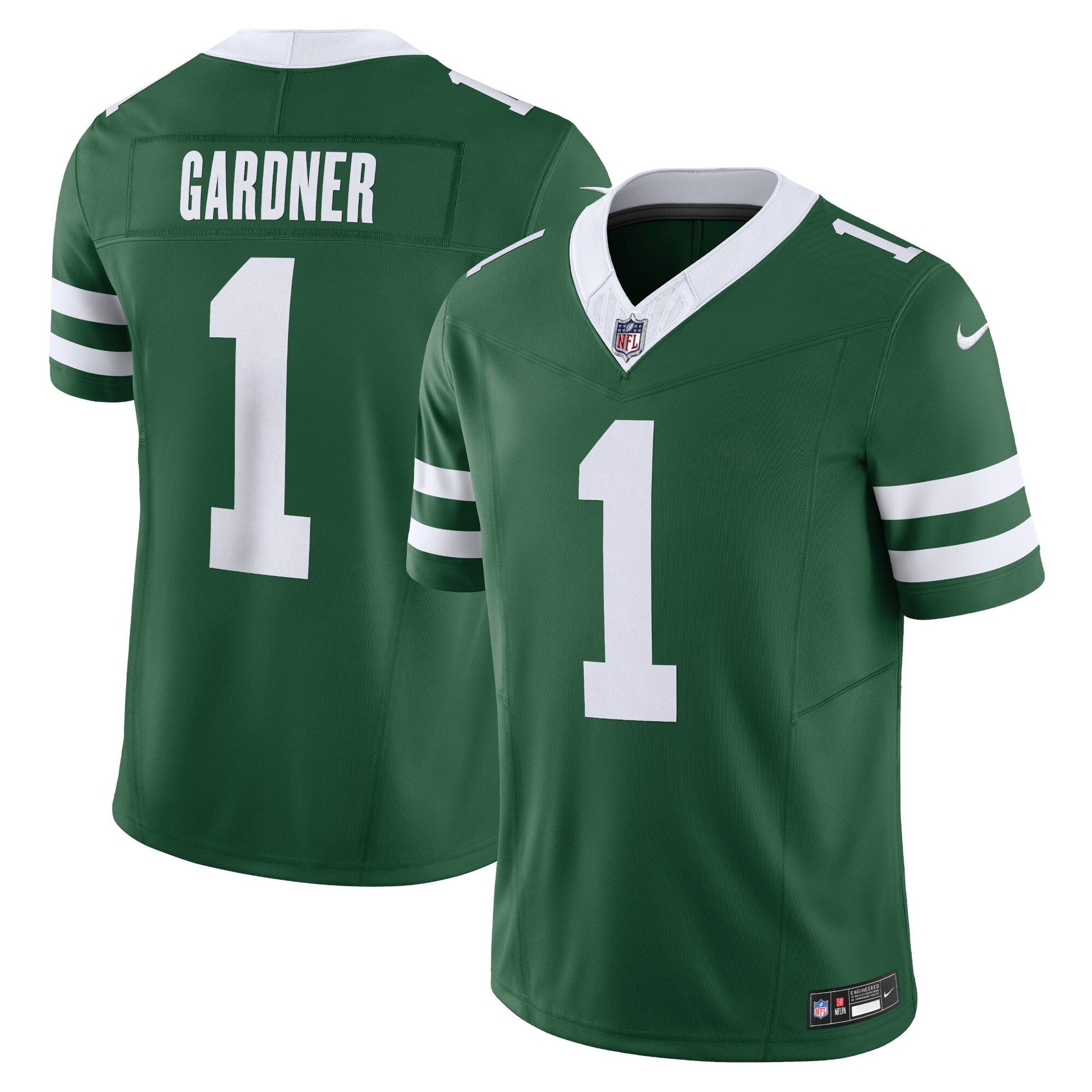Ahmad Sauce Gardner New York Jets Vapor F.U.S.E. Limited Jersey - Legacy Green football jersey product view 1