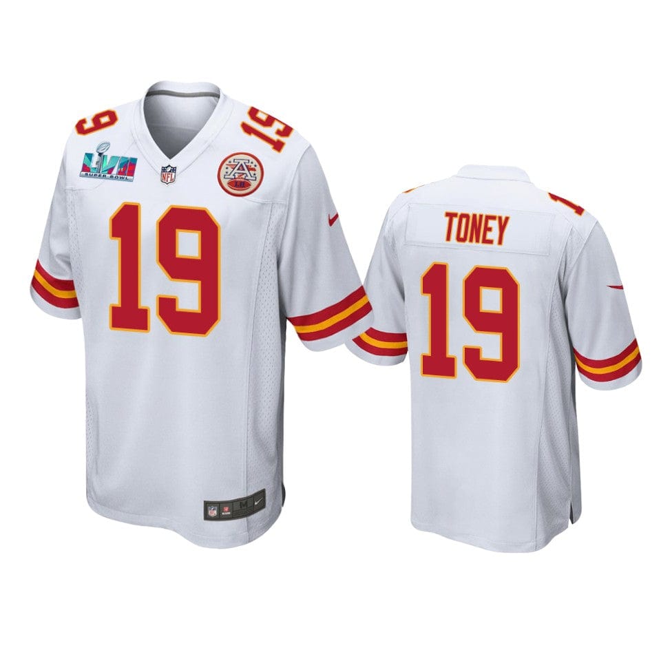 Kadarius Toney Kansas City Chiefs Super Bowl Jersey football jersey product view 1