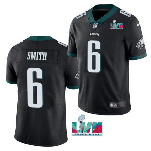 Devonta Smith Philadelphia Eagles Super Bowl Jersey football jersey product view 1