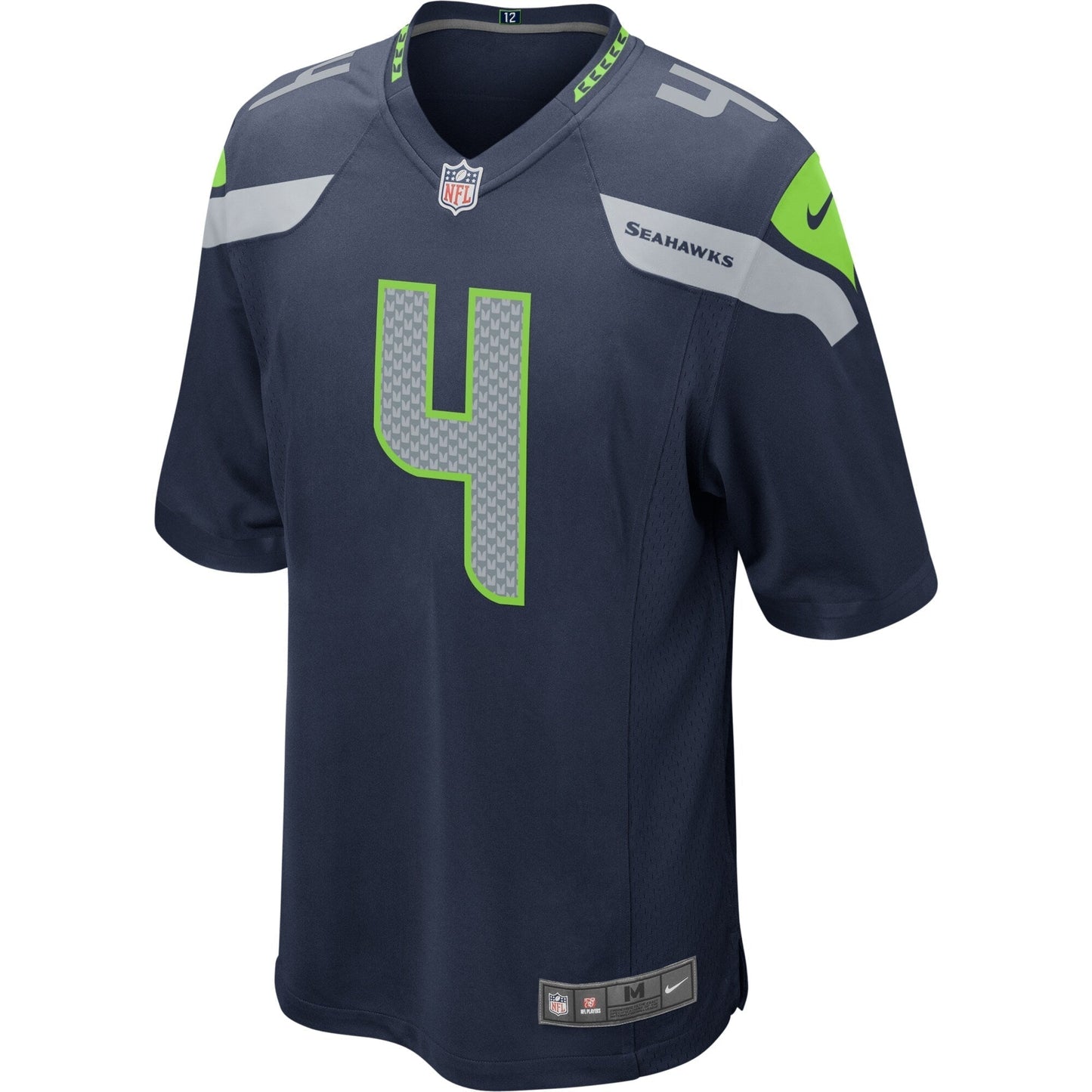 Michael Dickson Seattle Seahawks Game Jersey - College Navy football jersey product view 2