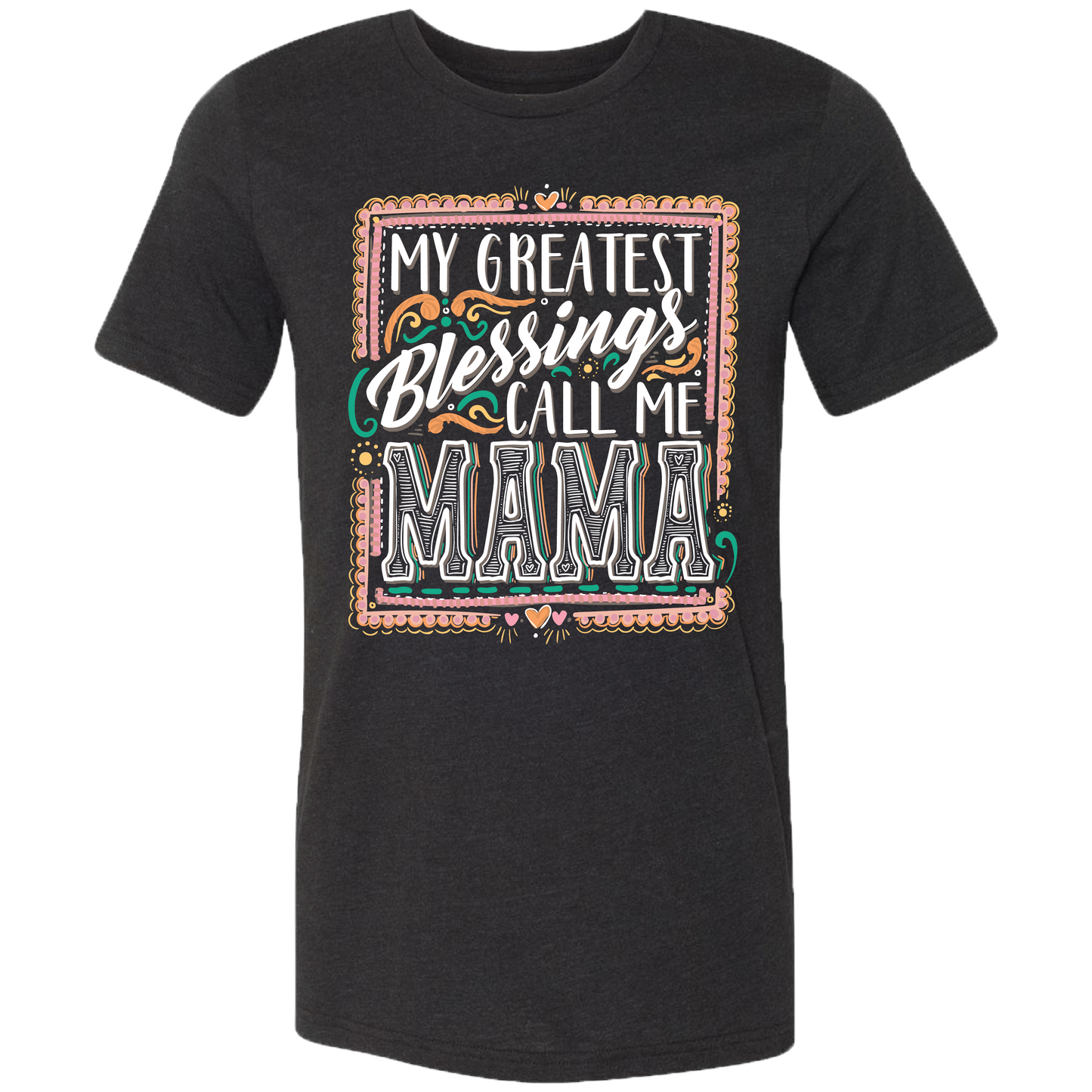 161 Blessings-Black Heather Unisex T-shirt, Sweatshirt, Hoodie, Long Sleeve Tee - T-Shirt, Sweatshirt, Hoodie
