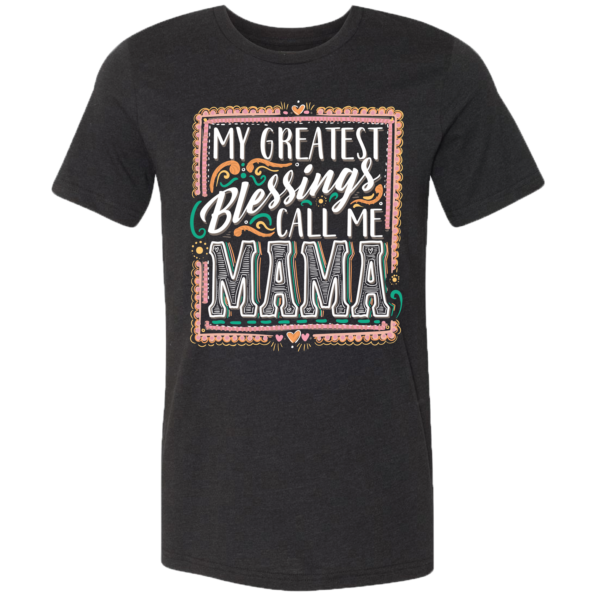 161 Blessings-Black Heather Unisex T-shirt, Sweatshirt, Hoodie, Long Sleeve Tee - T-Shirt, Sweatshirt, Hoodie