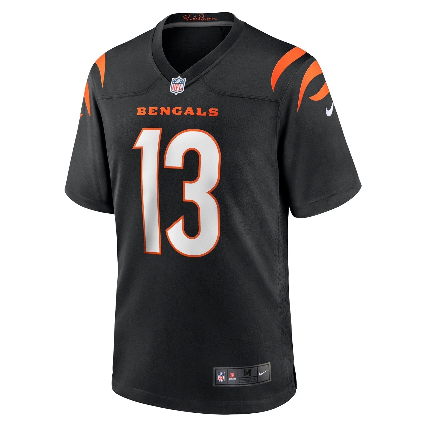 Ken Riley Cincinnati Bengals Retired Game Jersey - Black football jersey product view 2