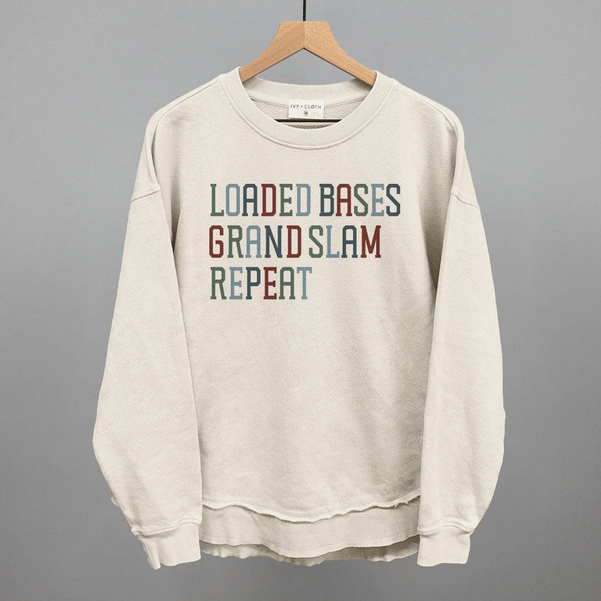 Loaded Bases Grand Slam Repeat Unisex T-shirt, Sweatshirt, Hoodie, Long Sleeve Tee - T-Shirt, Sweatshirt, Hoodie