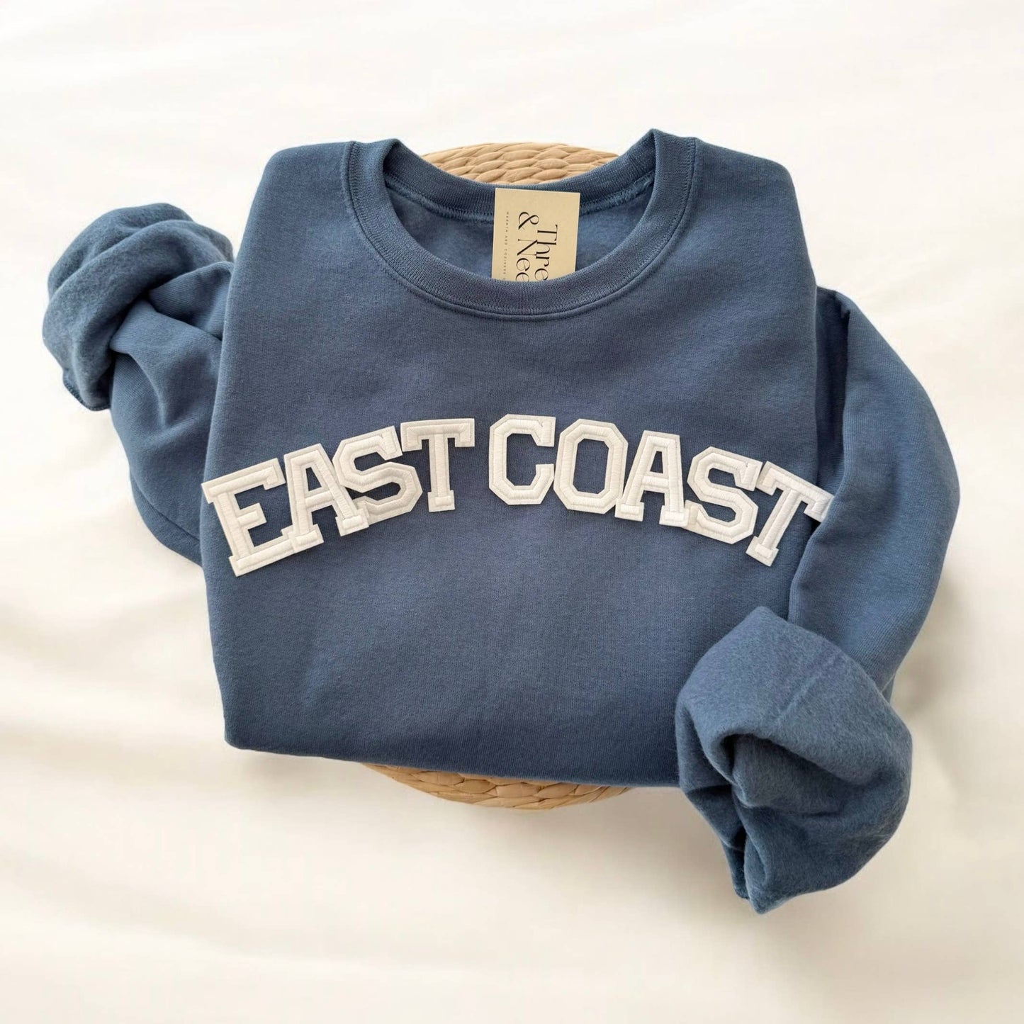 East Coast Crewneck Sweatshirt Unisex T-shirt, Sweatshirt, Hoodie, Long Sleeve Tee - T-Shirt, Sweatshirt, Hoodie