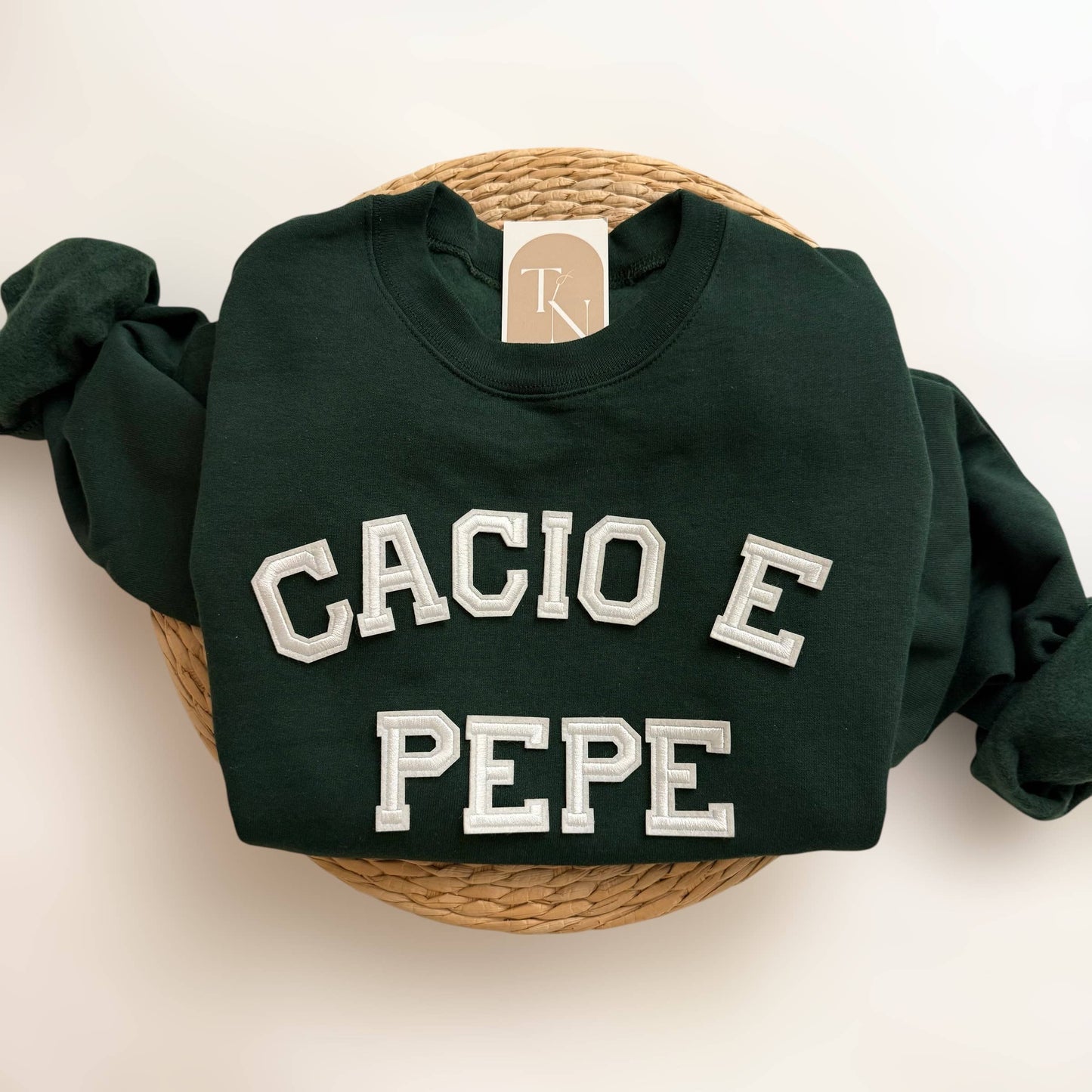 Cacio E Pepe Sweatshirt, Pasta Merchandise Unisex T-shirt, Sweatshirt, Hoodie, Long Sleeve Tee - T-Shirt, Sweatshirt, Hoodie