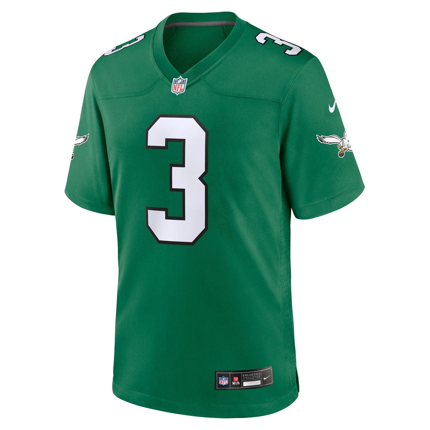 Philadelphia Eagles Nolan Smith Kelly Green Alternate Game Jersey football jersey product view 1