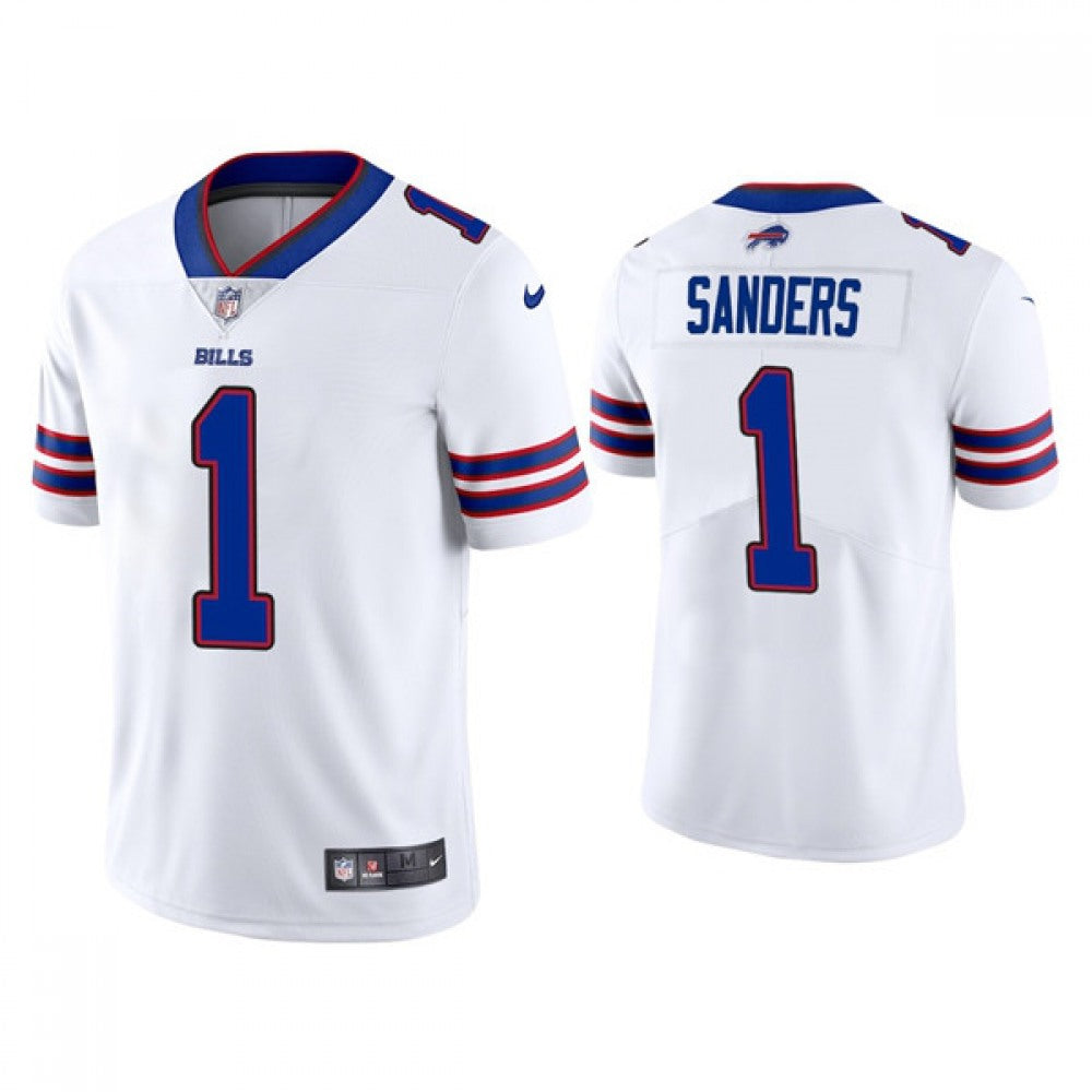 Men's Buffalo Bills #1 Emmanuel Sanders White Vapor Untouchable Limited Stitched Jersey football jersey product view 1