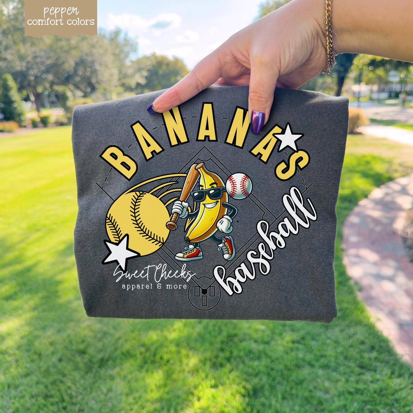 Savannah Bananas Baseball Game Day Tee Unisex T-shirt, Sweatshirt, Hoodie, Long Sleeve Tee - T-Shirt, Sweatshirt, Hoodie