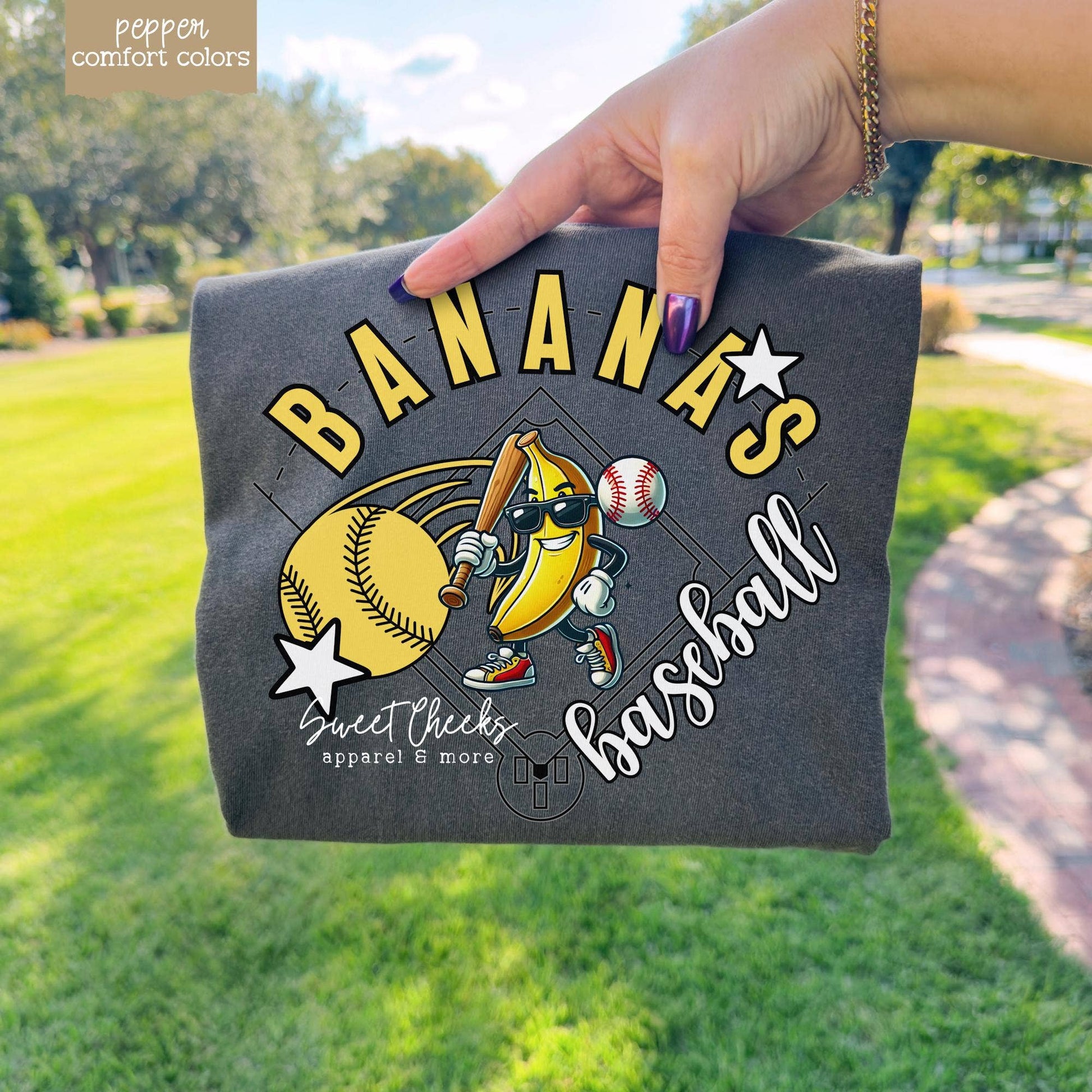 Savannah Bananas Baseball Game Day Tee Unisex T-shirt, Sweatshirt, Hoodie, Long Sleeve Tee - T-Shirt, Sweatshirt, Hoodie