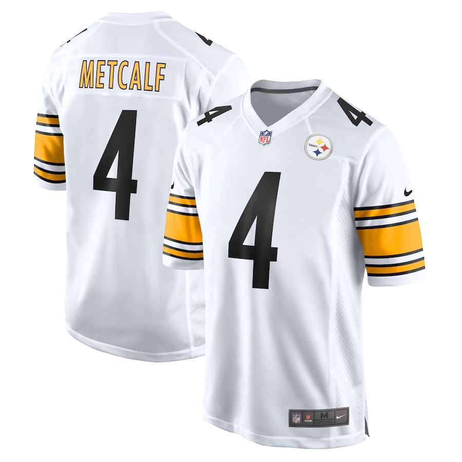 Men's Pittsburgh Steelers DK Metcalf Black Game Player Jersey football jersey product view 2