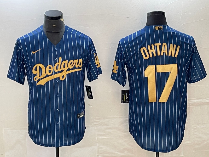 Men's Los Angeles Dodgers Shohei Ohtani #17 Royal Replica Team Jersey1 baseball jersey product view 1