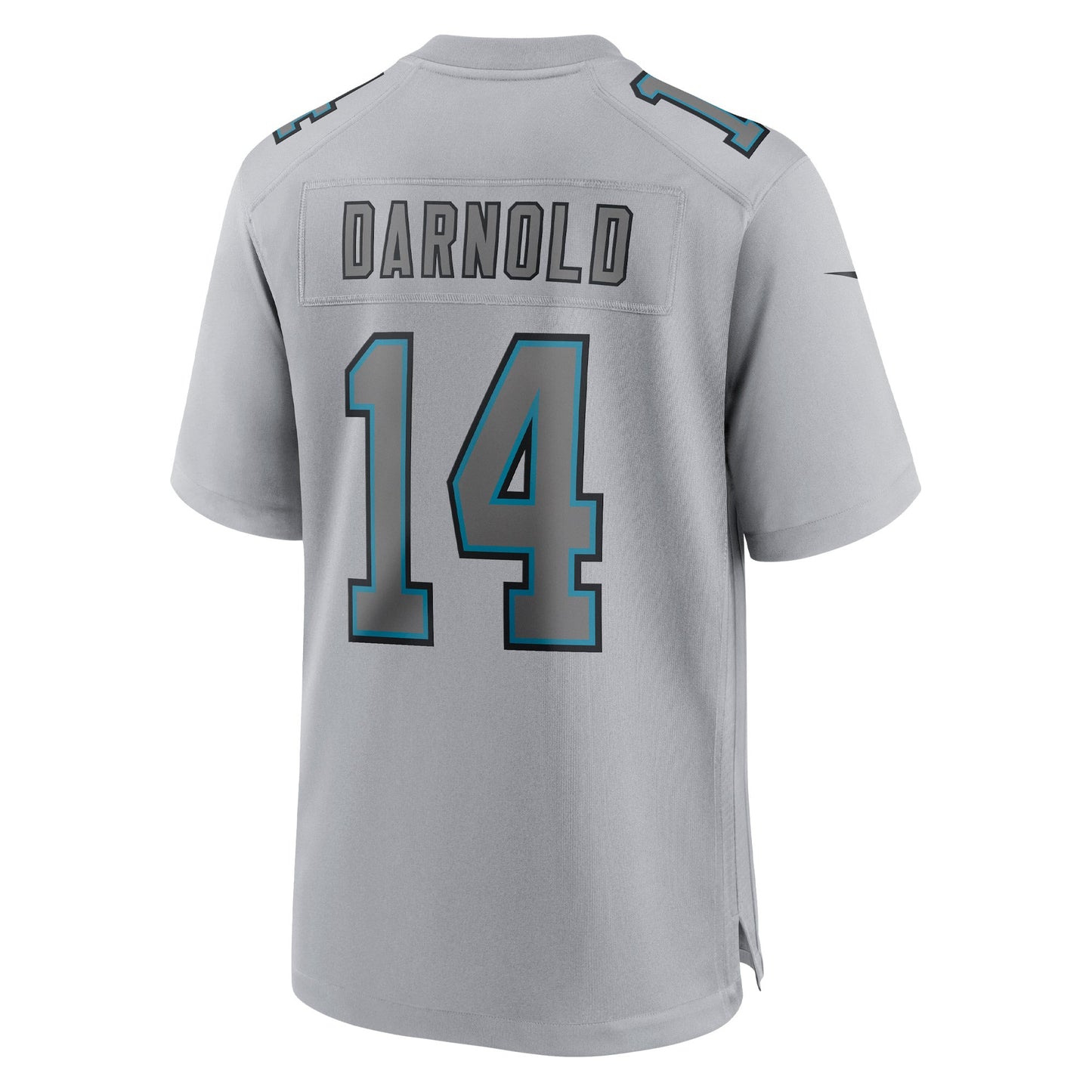 Sam Darnold Carolina Panthers Atmosphere Fashion Game Jersey - Gray football jersey product view 3