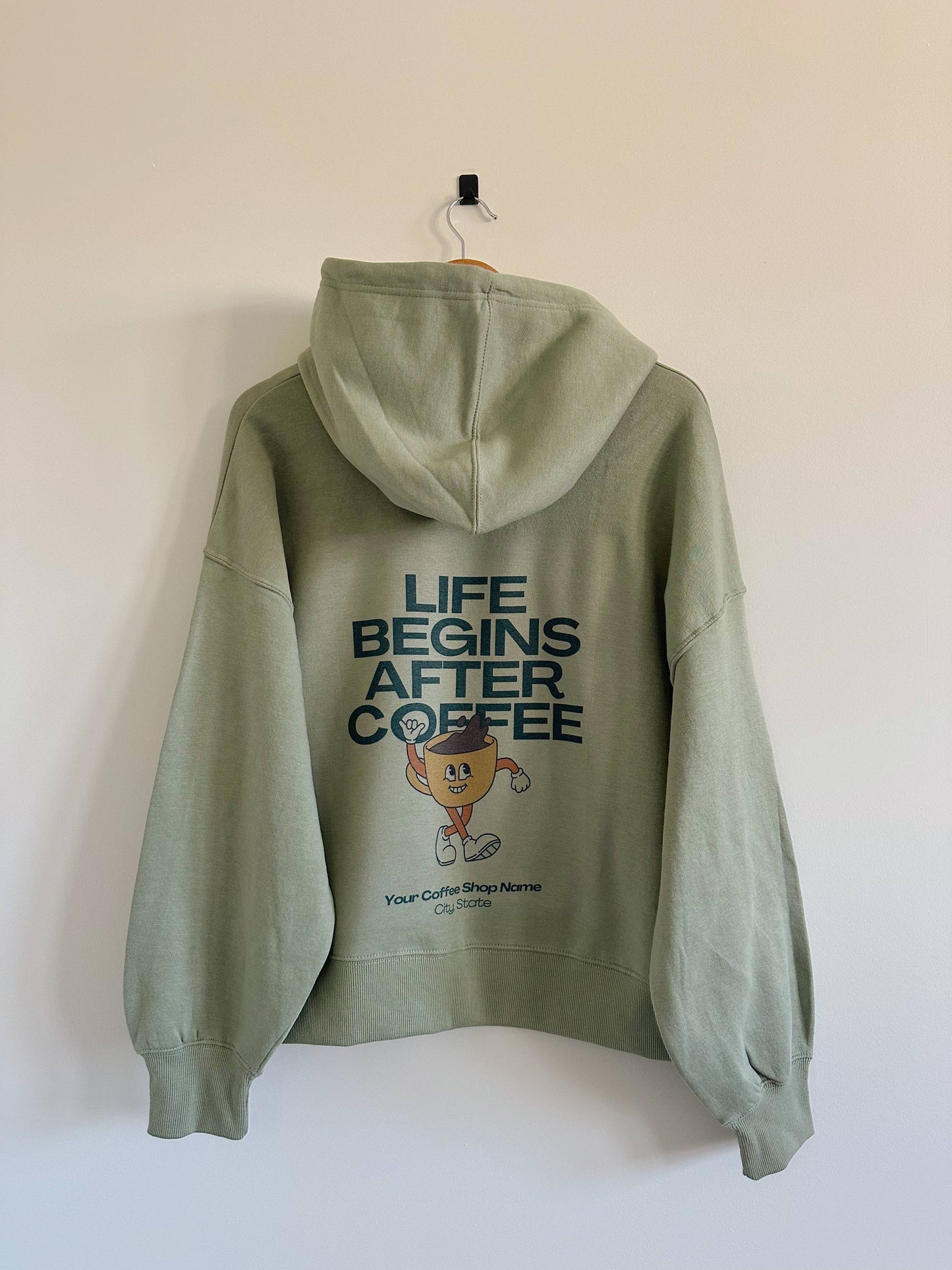 Life Begins After Coffee Hoodie Unisex T-shirt, Sweatshirt, Hoodie, Long Sleeve Tee - T-Shirt, Sweatshirt, Hoodie