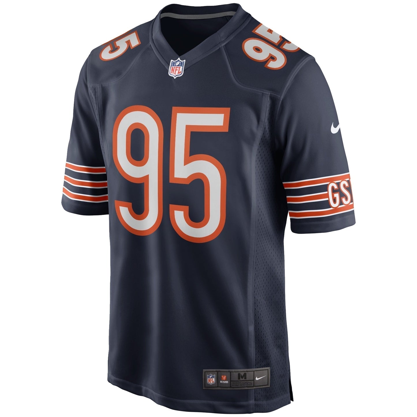 Richard Dent Chicago Bears Game Retired Jersey - Navy football jersey product view 2