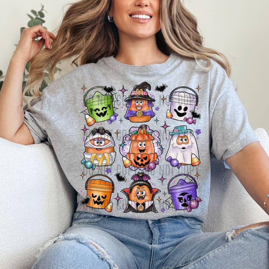 Halloween Nuggets & Buckets Shirt - Tee, Sweatshirt, Hoodie Unisex T-shirt, Sweatshirt, Hoodie, Long Sleeve Tee - T-Shirt, Sweatshirt, Hoodie