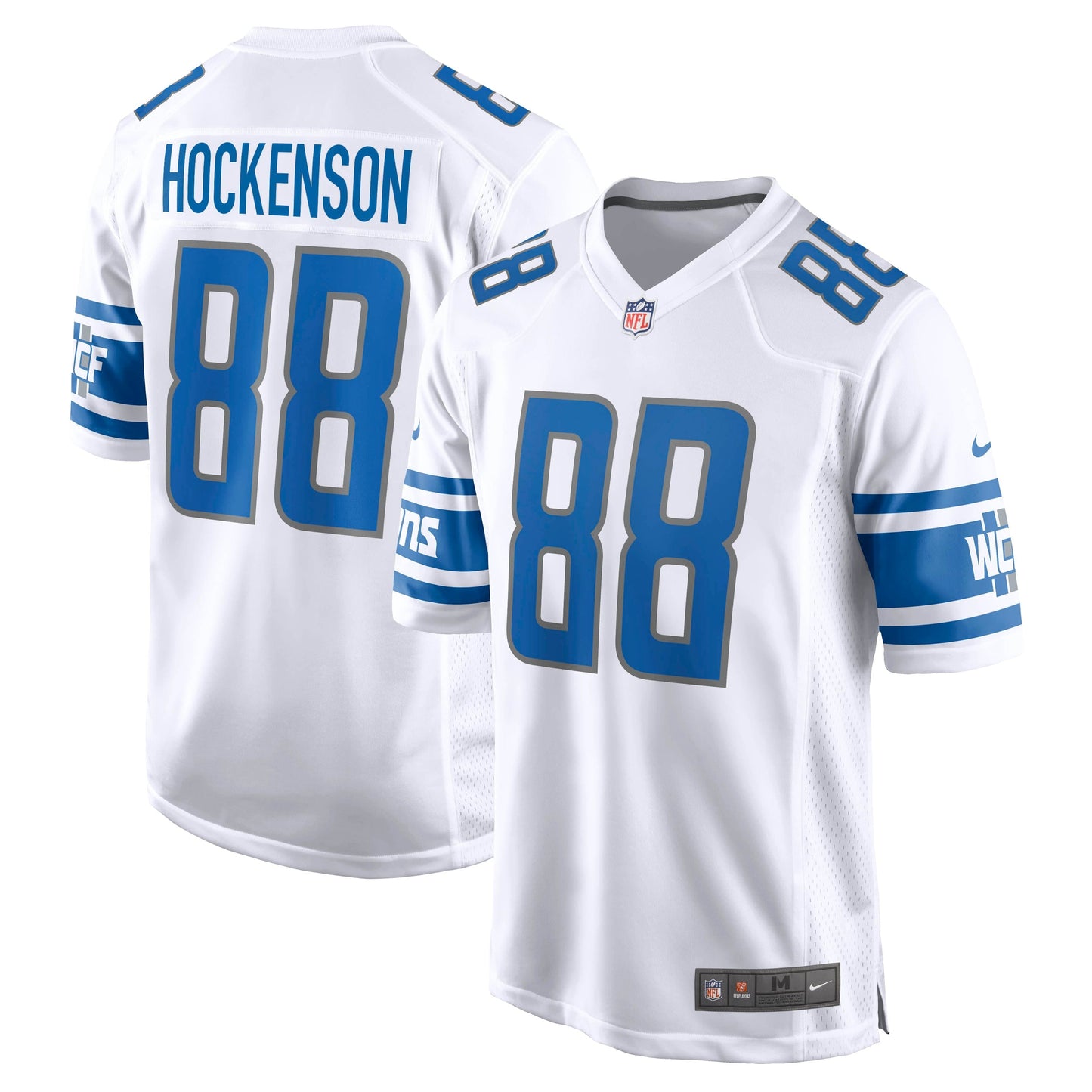 TJ Hockenson Detroit Lions Jersey football jersey product view 1