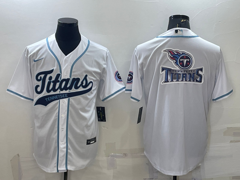 Men's Tennessee Titans White Fashion Jersey football jersey product view 1