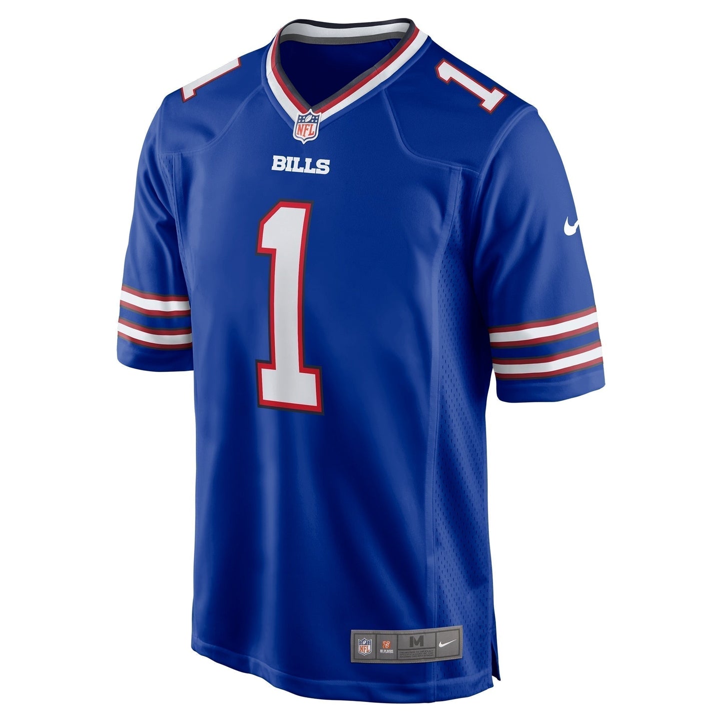 Curtis Samuel Buffalo Bills Game Jersey - Royal football jersey product view 2
