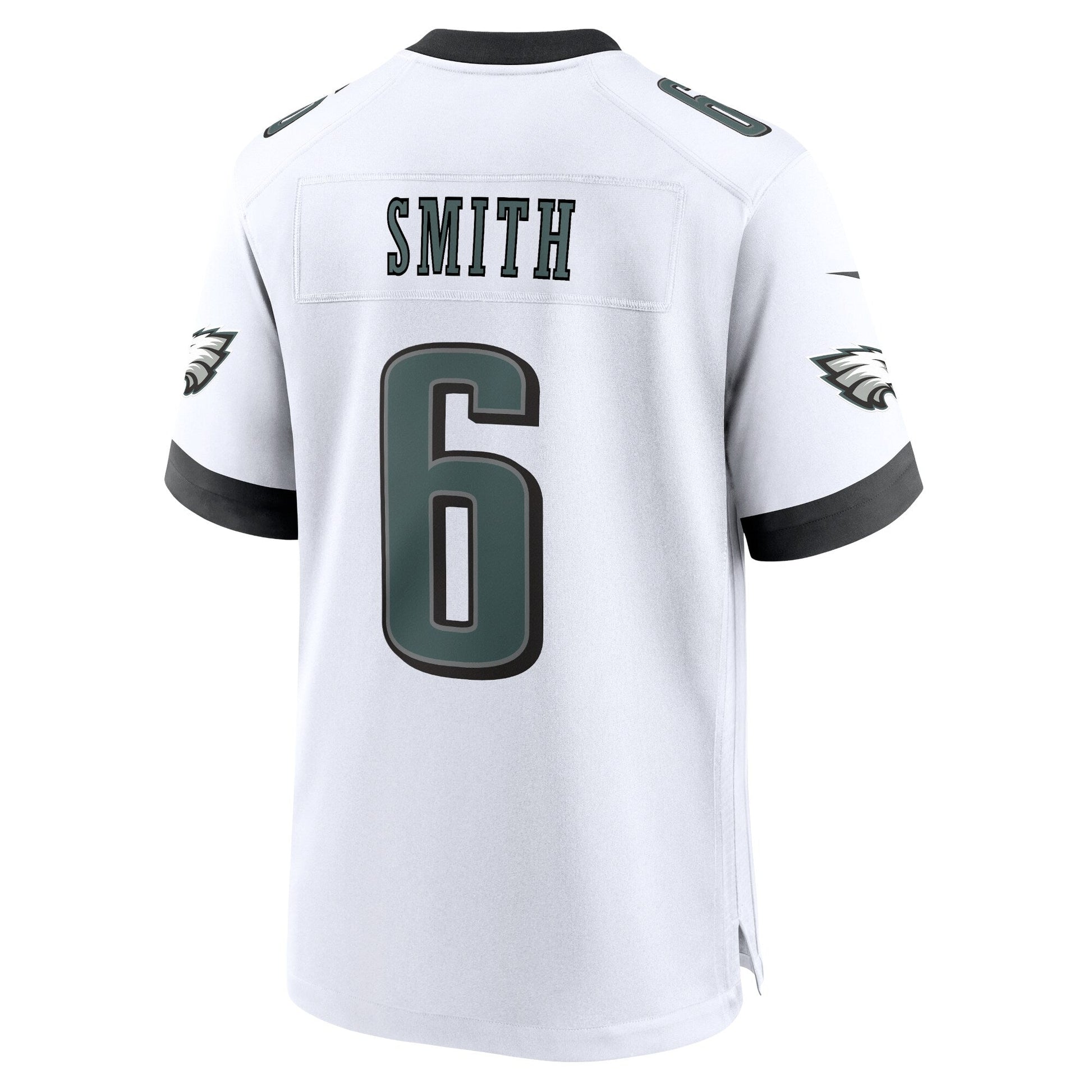 DeVonta Smith Philadelphia Eagles White Game Jersey - White football jersey product view 3