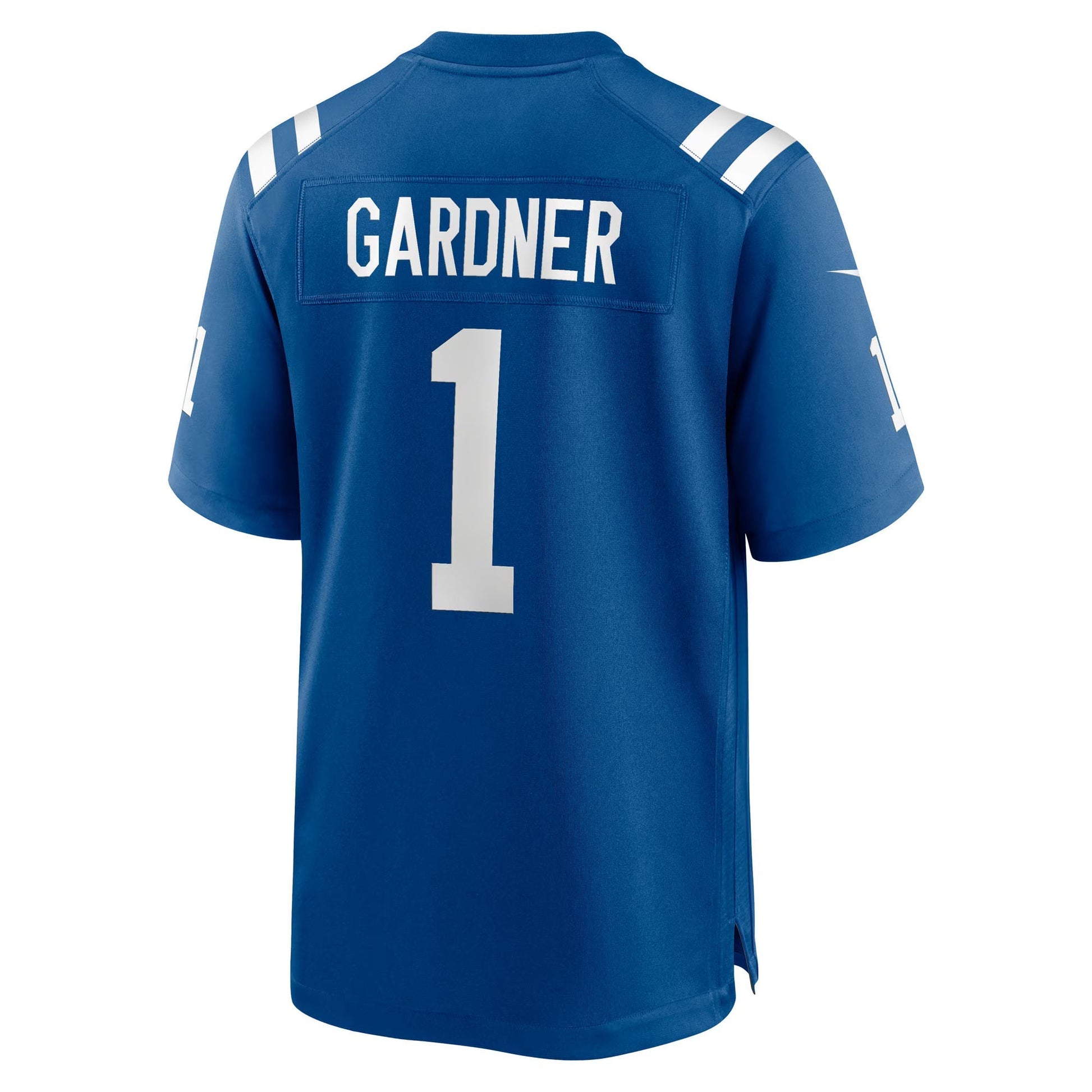 Indianapolis Colts Ahmad Sauce Gardner Royal Team Game Jersey football jersey product view 3