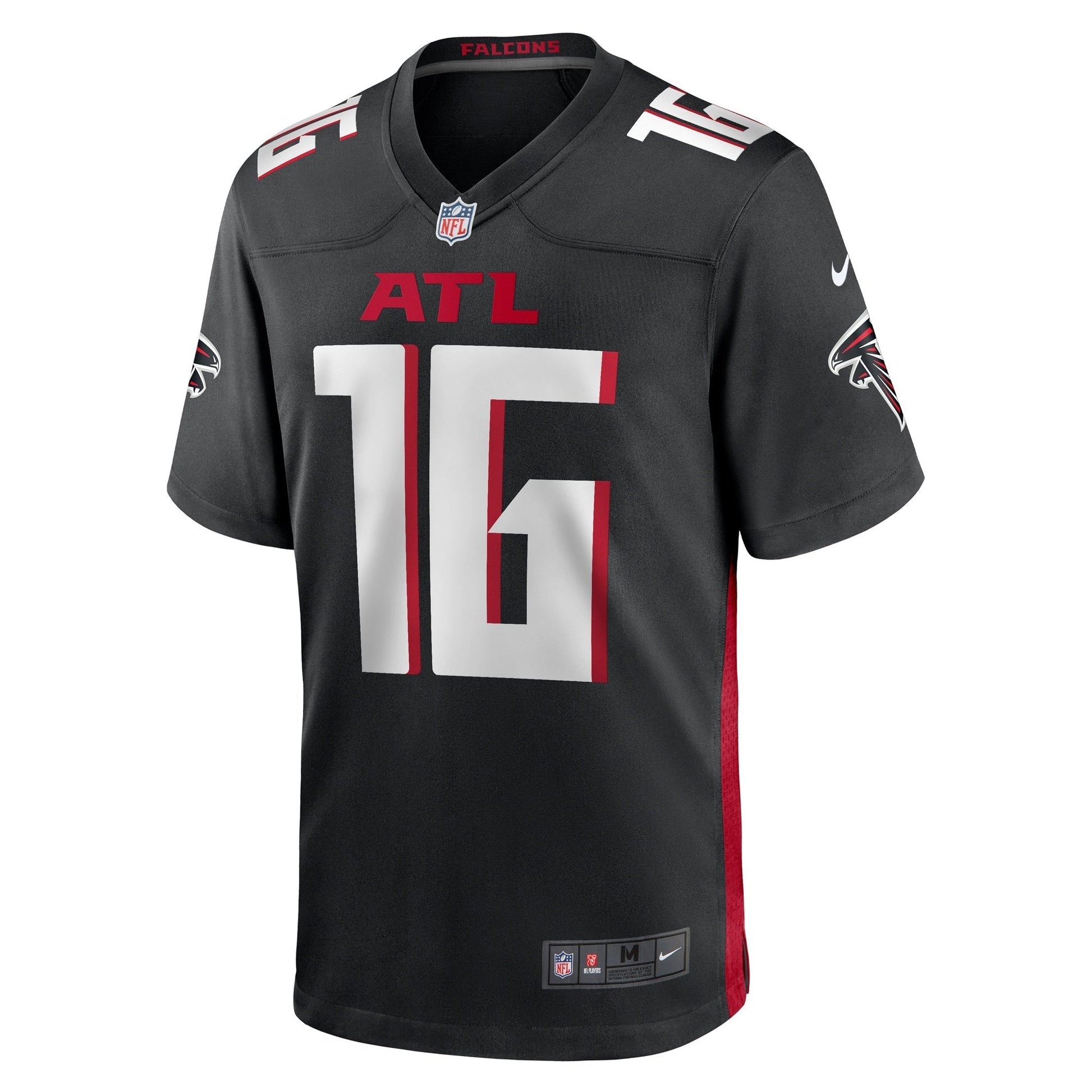Scotty Miller Atlanta Falcons Game Jersey - Black football jersey product view 2