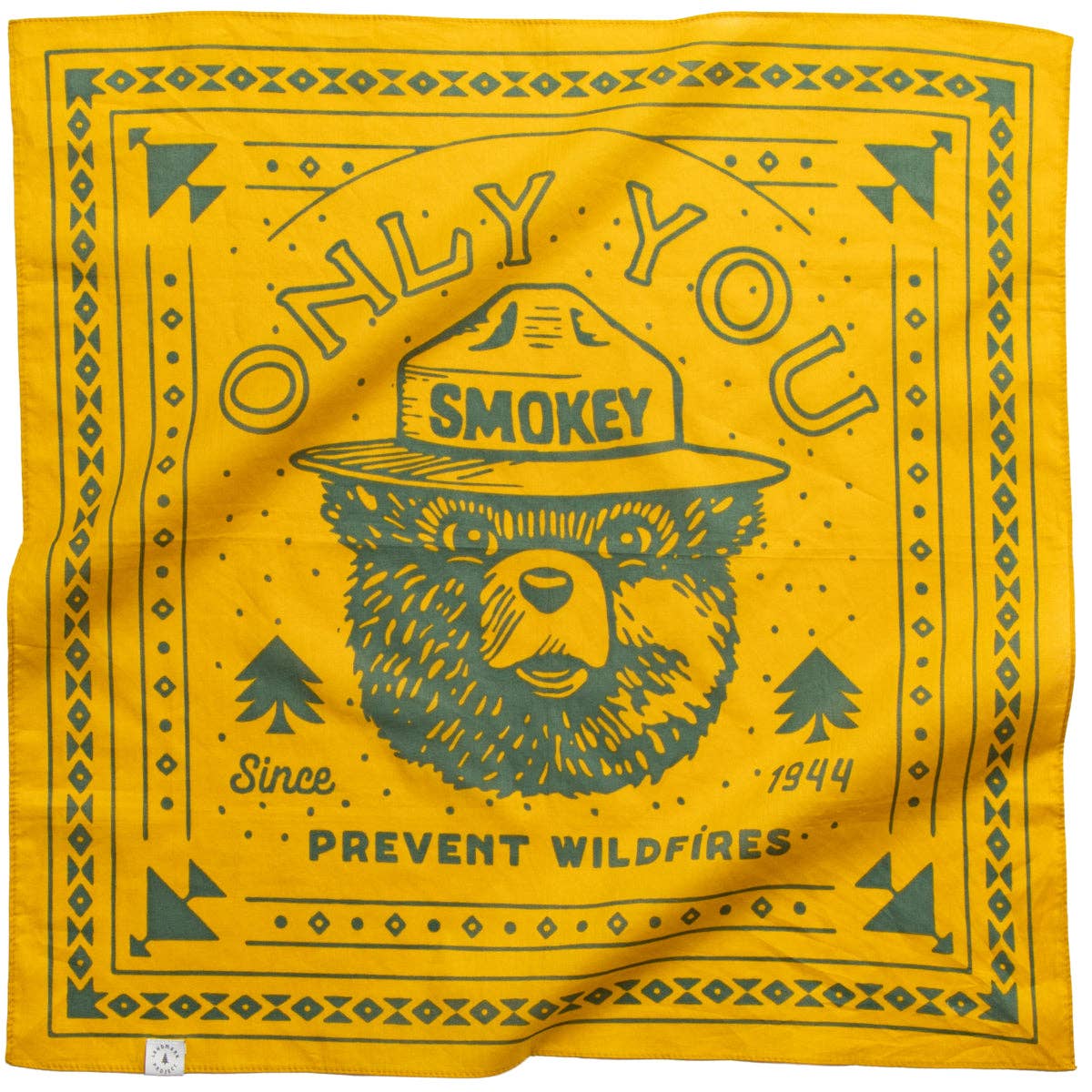 Smokey Bear Bandana Unisex T-shirt, Sweatshirt, Hoodie, Long Sleeve Tee - T-Shirt, Sweatshirt, Hoodie