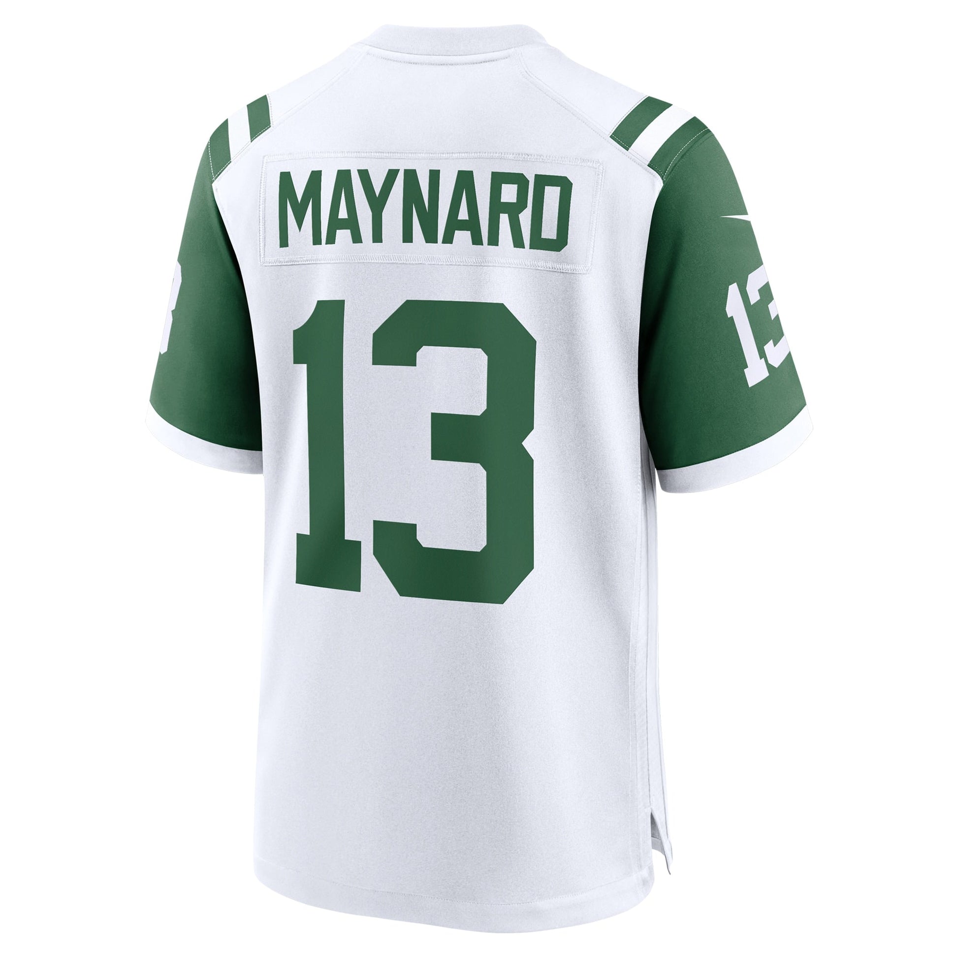Don Maynard New York Jets Classic Alternate Retired Game Jersey - White football jersey product view 3