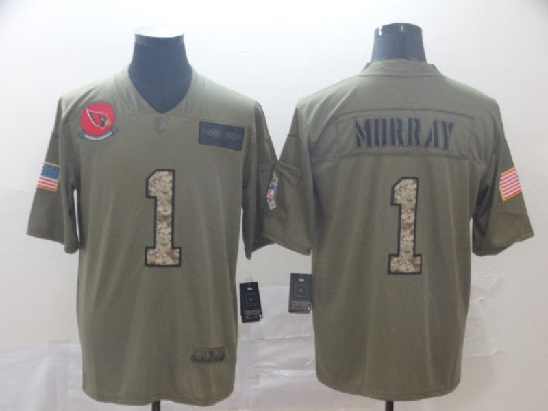 Men's Arizona Cardinals Kyler Murray #1 Brown Player Game Jersey1 football jersey product view 1